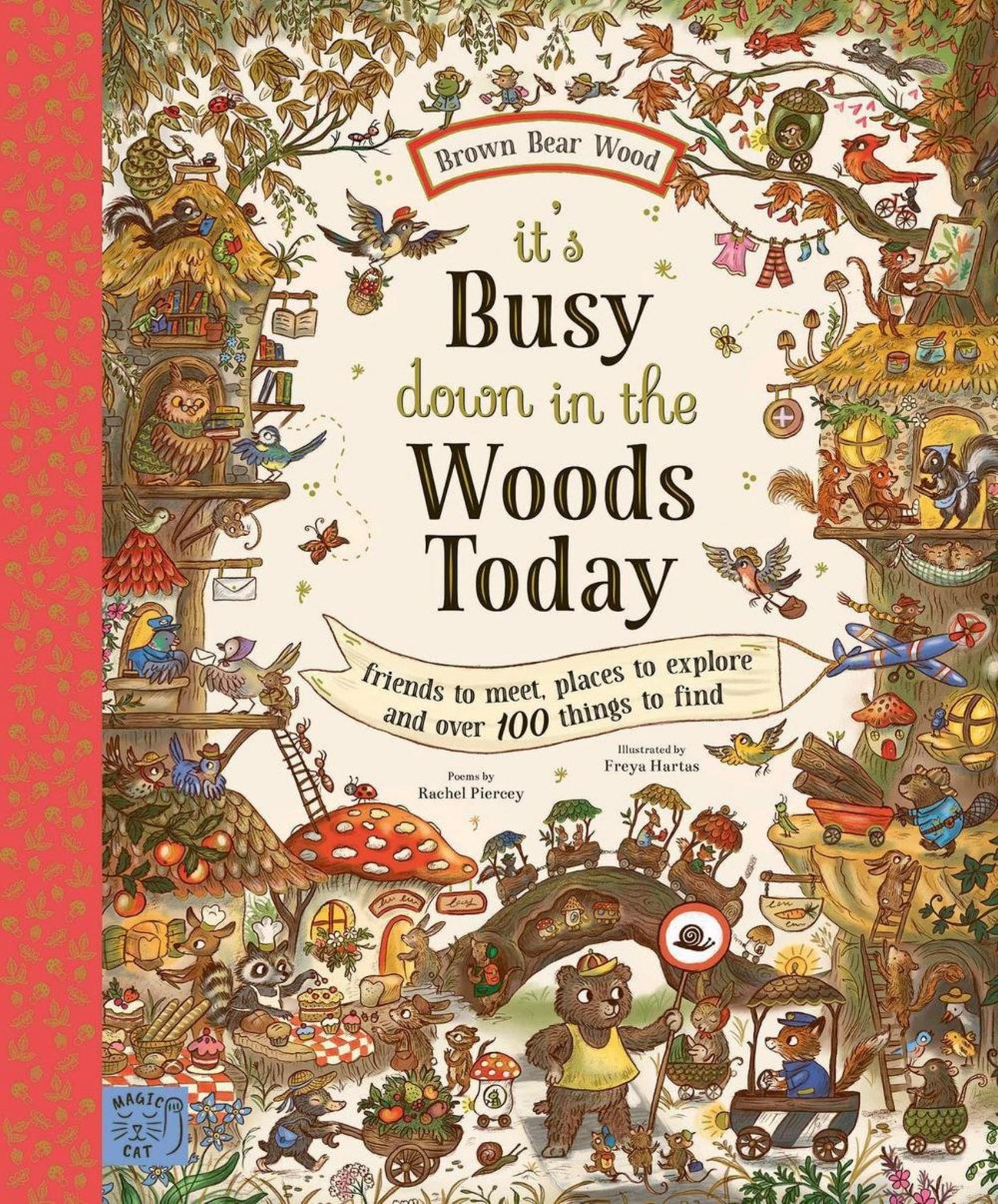 Brown Bear Wood: It's Busy down in the Woods Today Cover Image