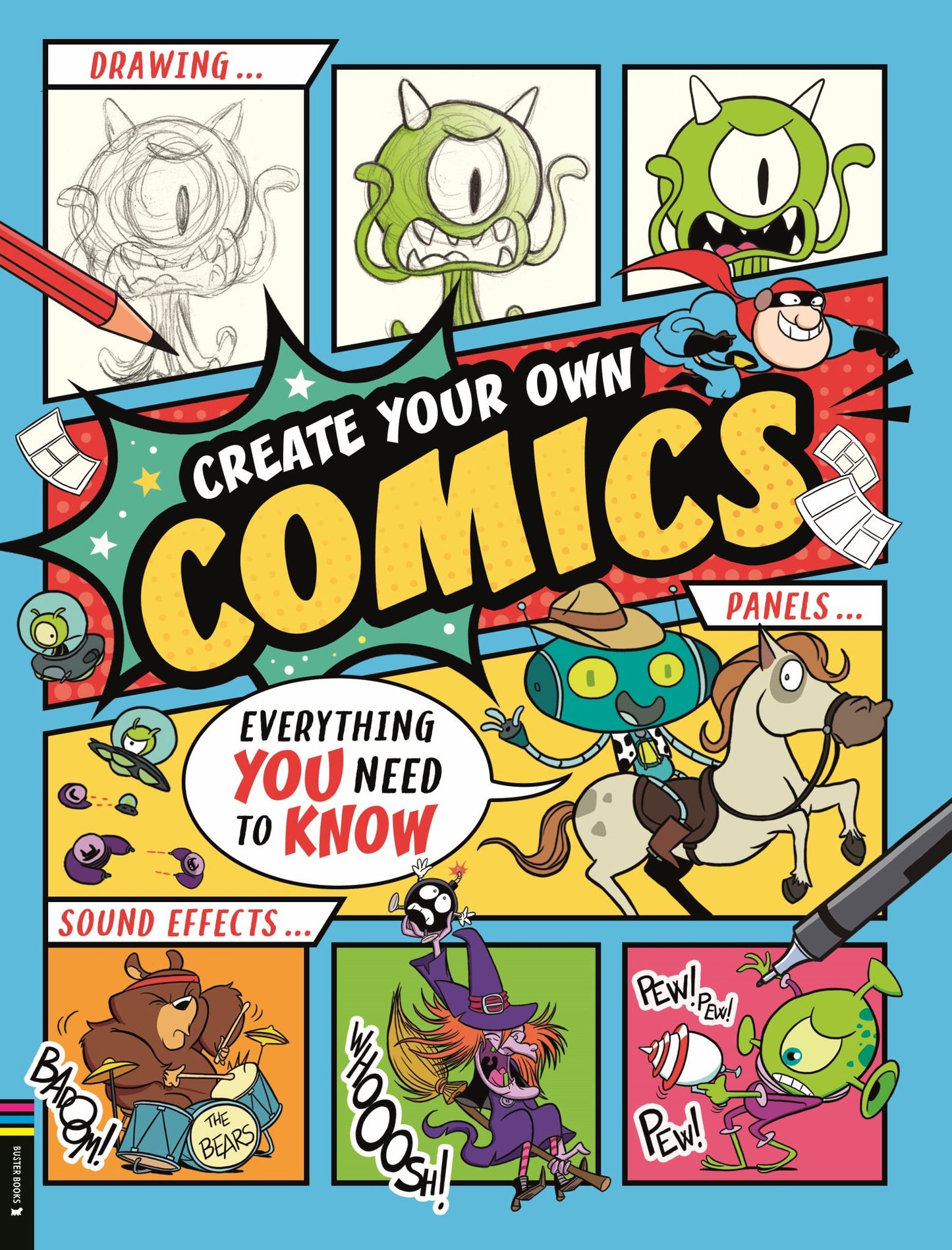 Create Your Own Comics Cover Image