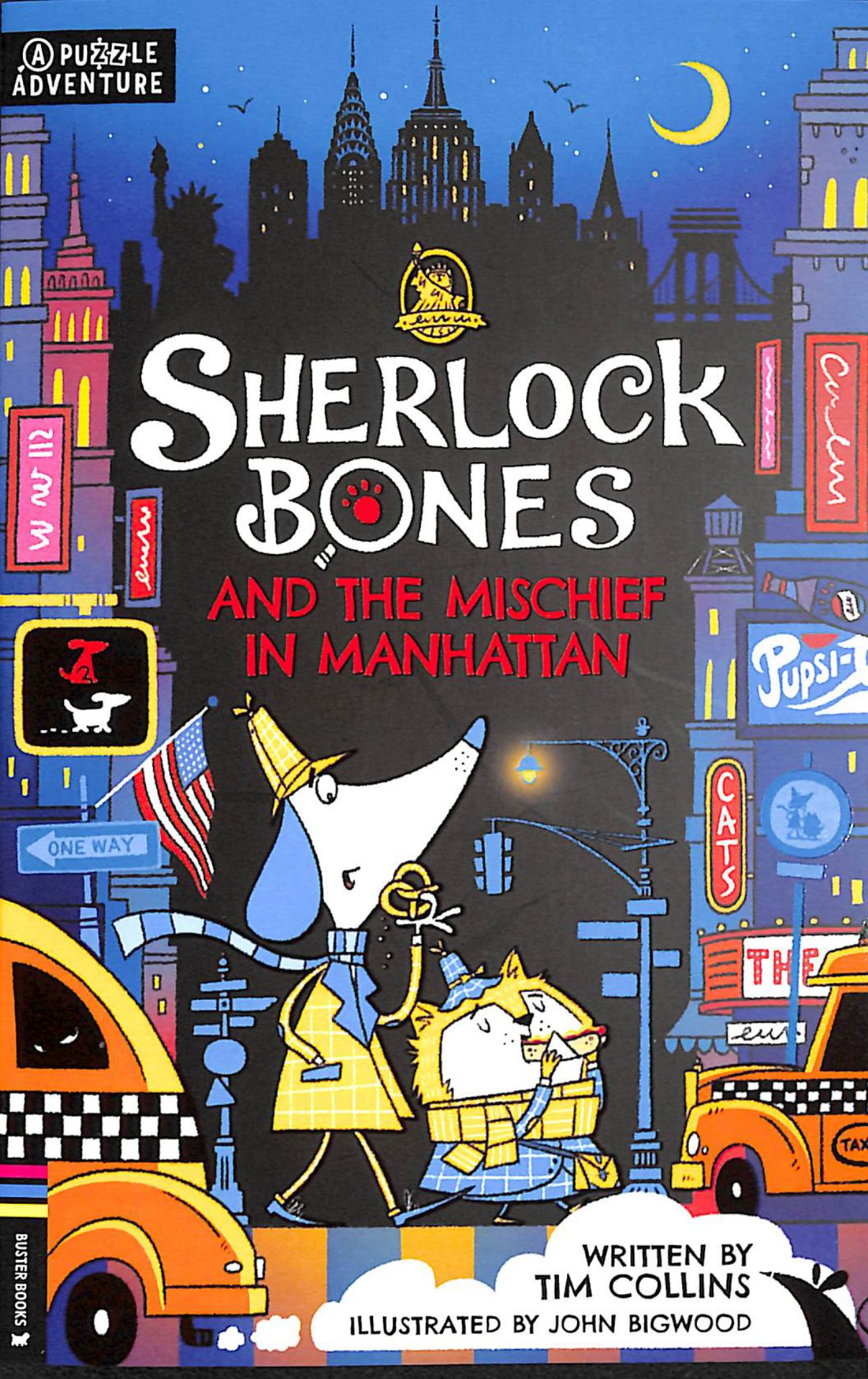Sherlock Bones and the Mischief in Manhattan Cover Image