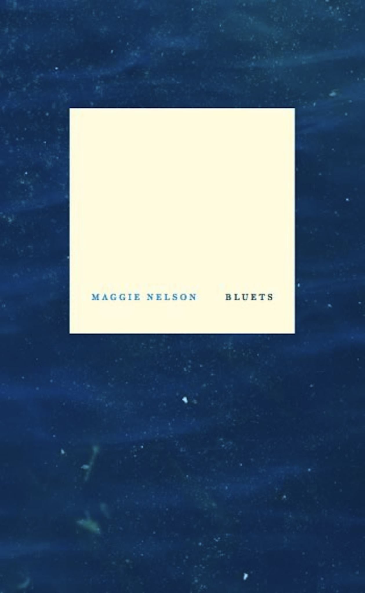 Bluets Cover Image