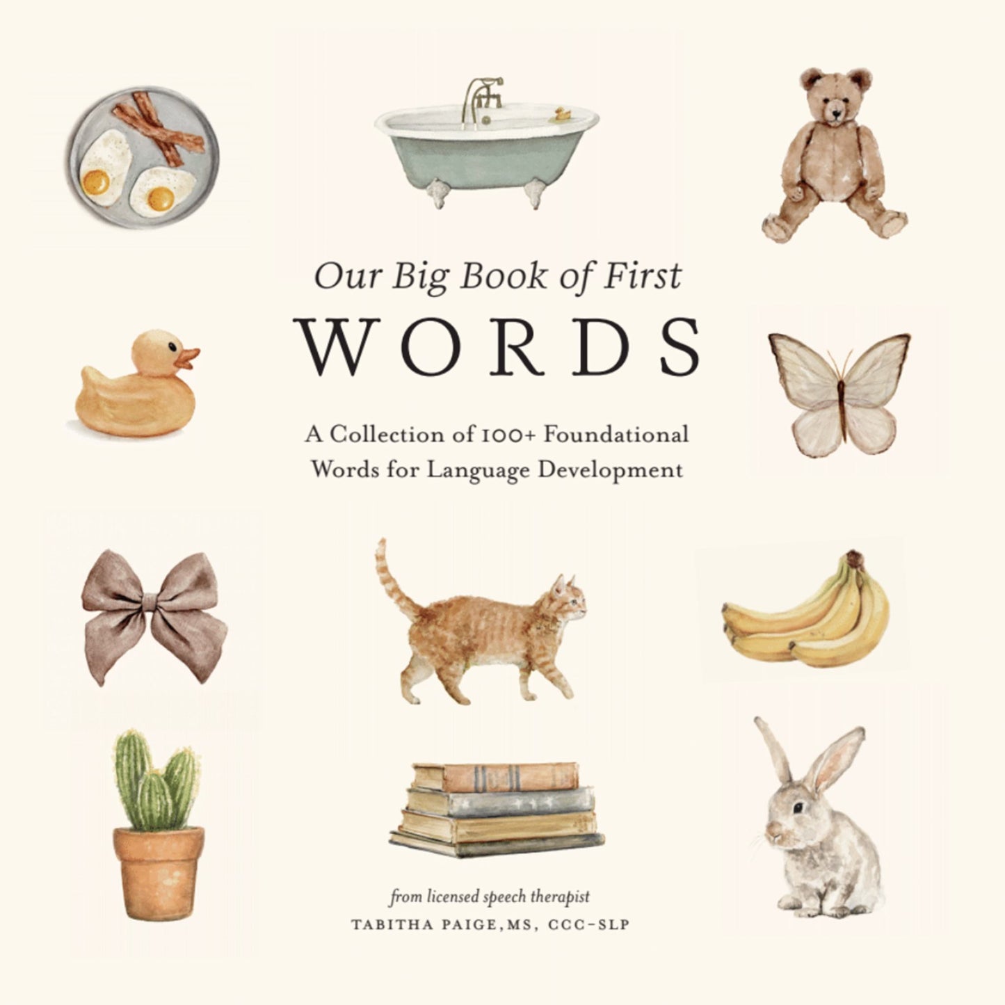 Our Big Book of First Words Cover Image