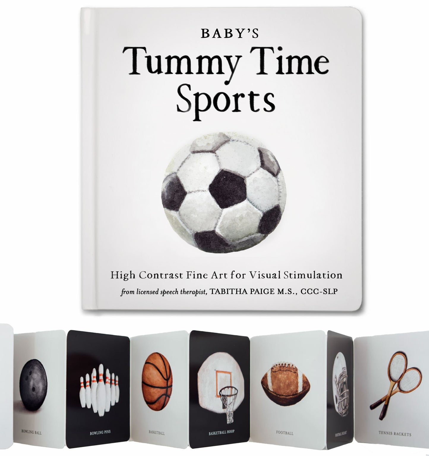 Baby's Tummy Time Sports Cover Image