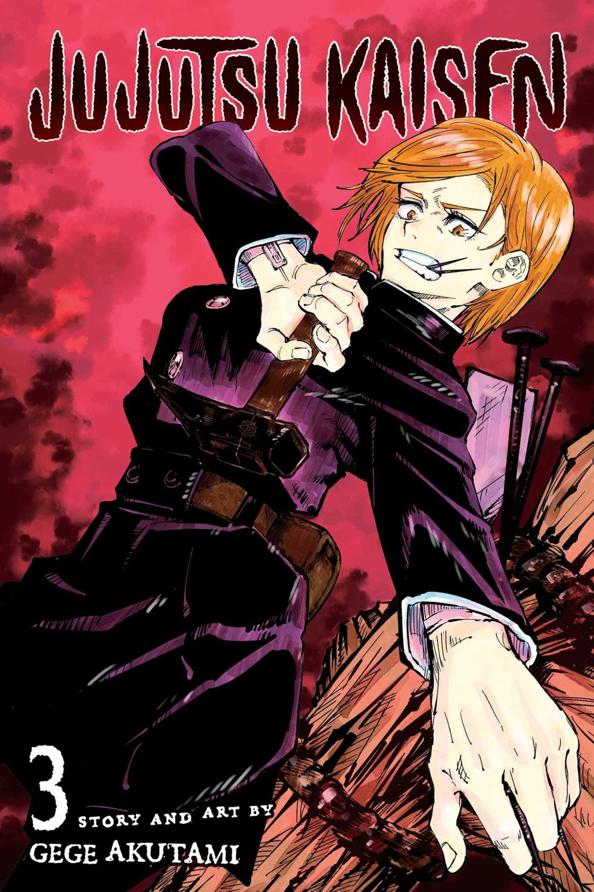 Jujutsu Kaisen, Vol. 3 Cover Image