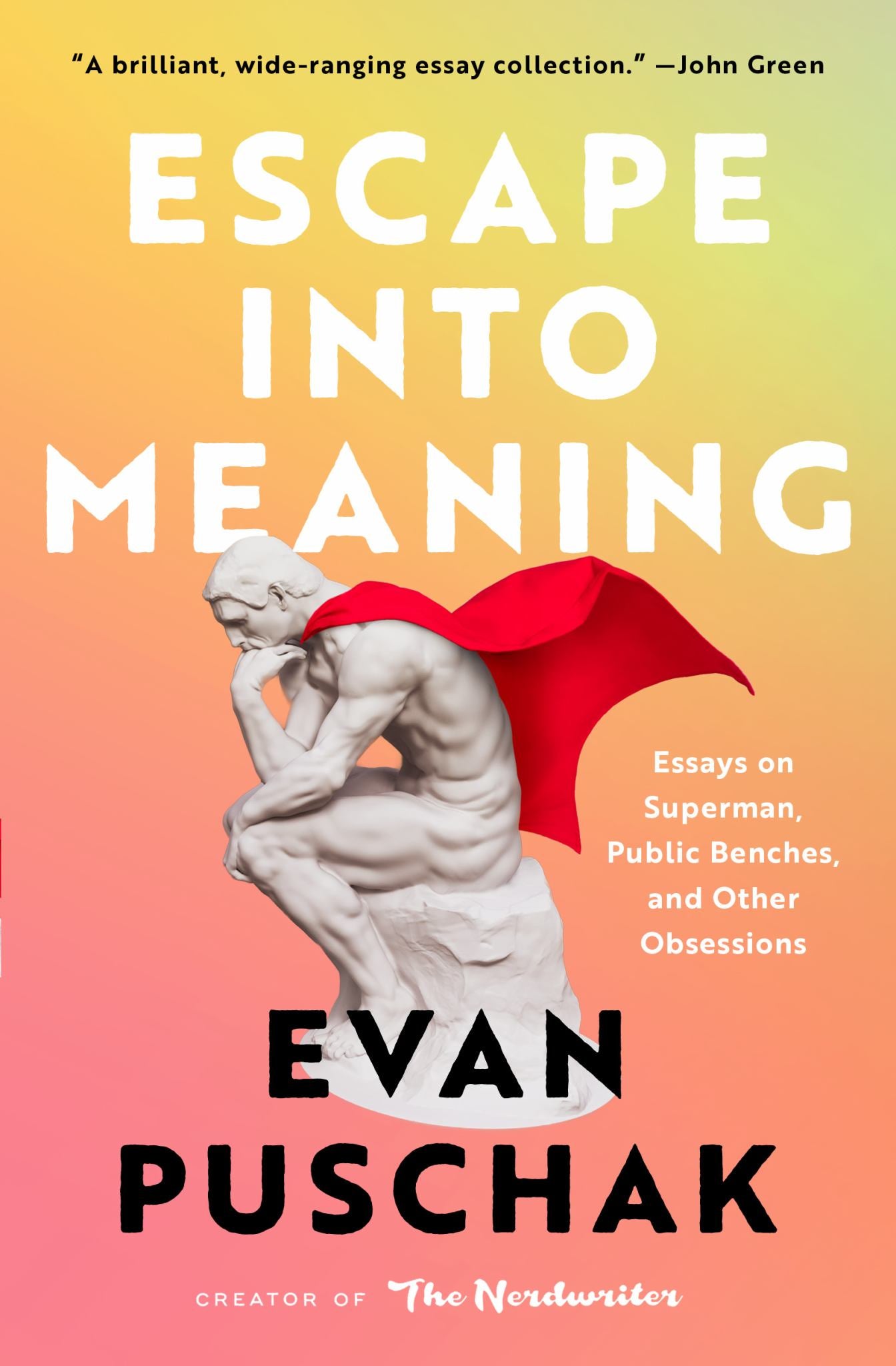 Escape into Meaning Cover Image