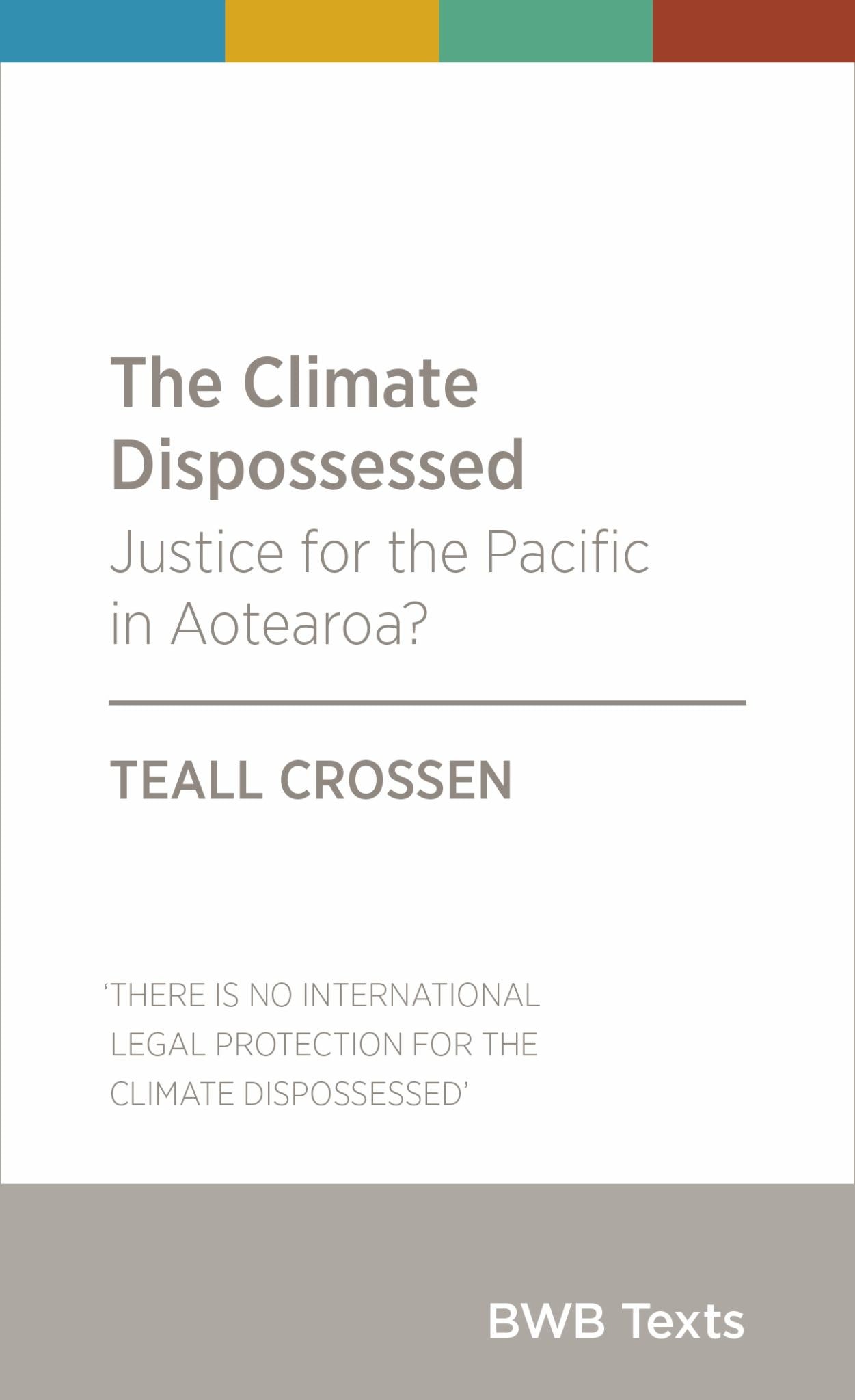 Text Climate Dispossessed Cover Image