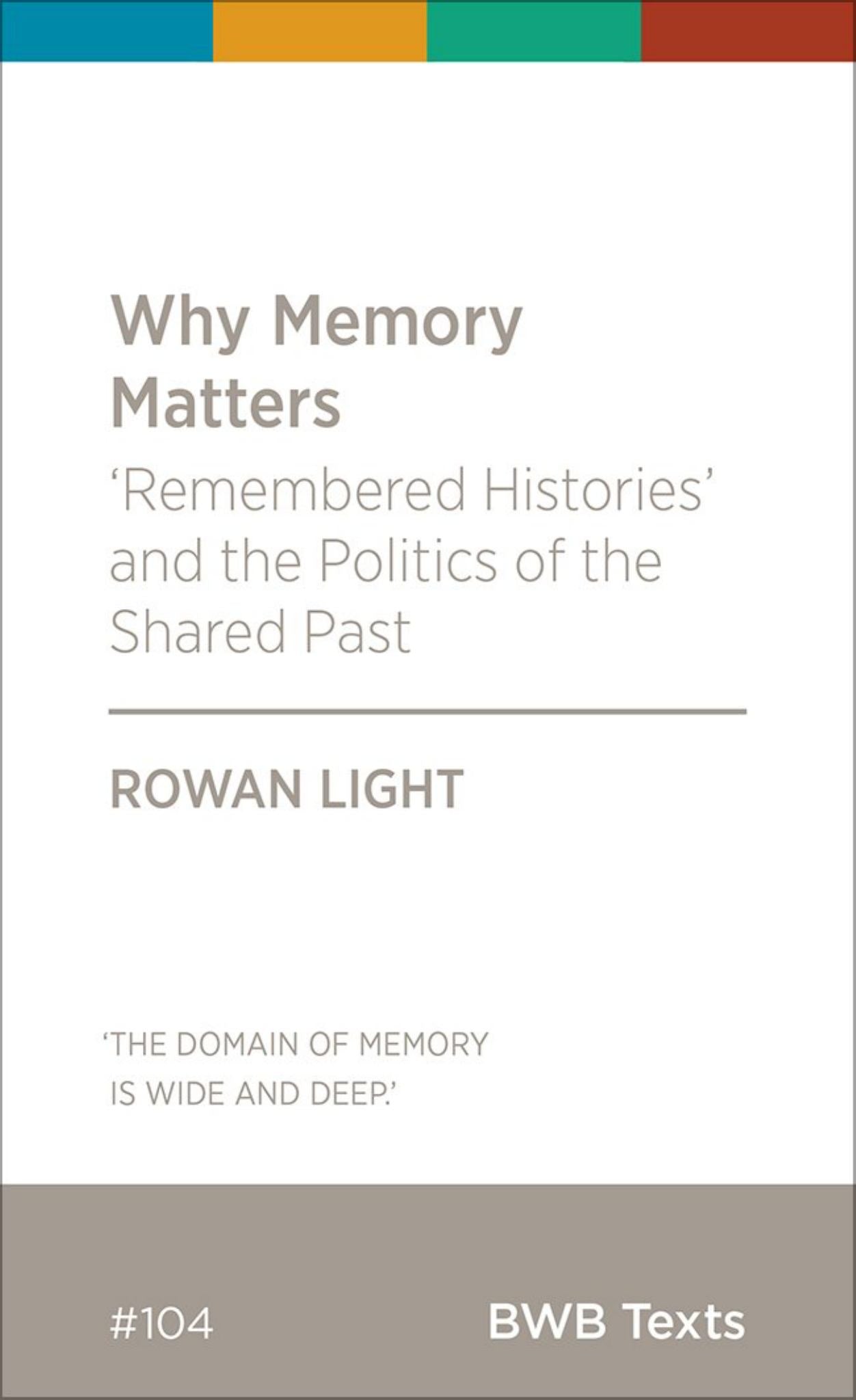 Why Memory Matters Cover Image