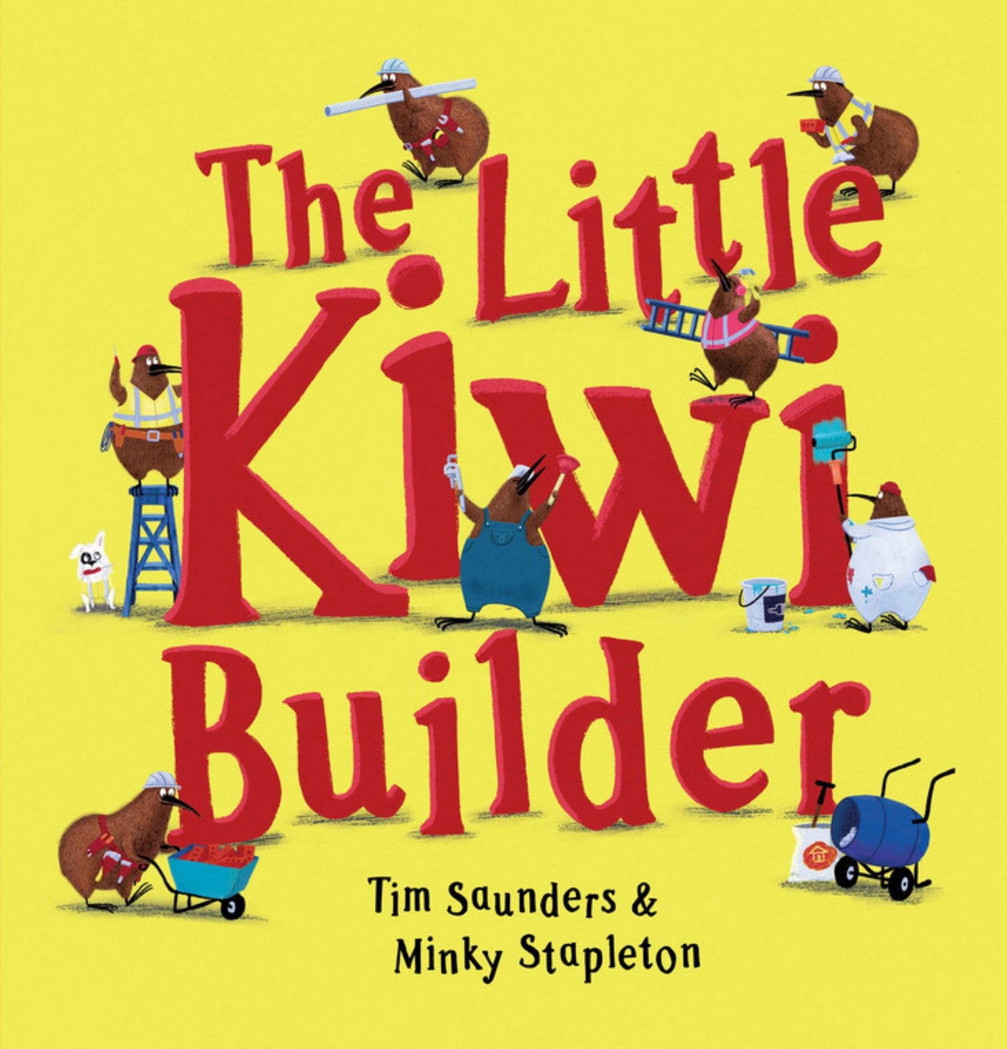 The Little Kiwi Builder Cover Image