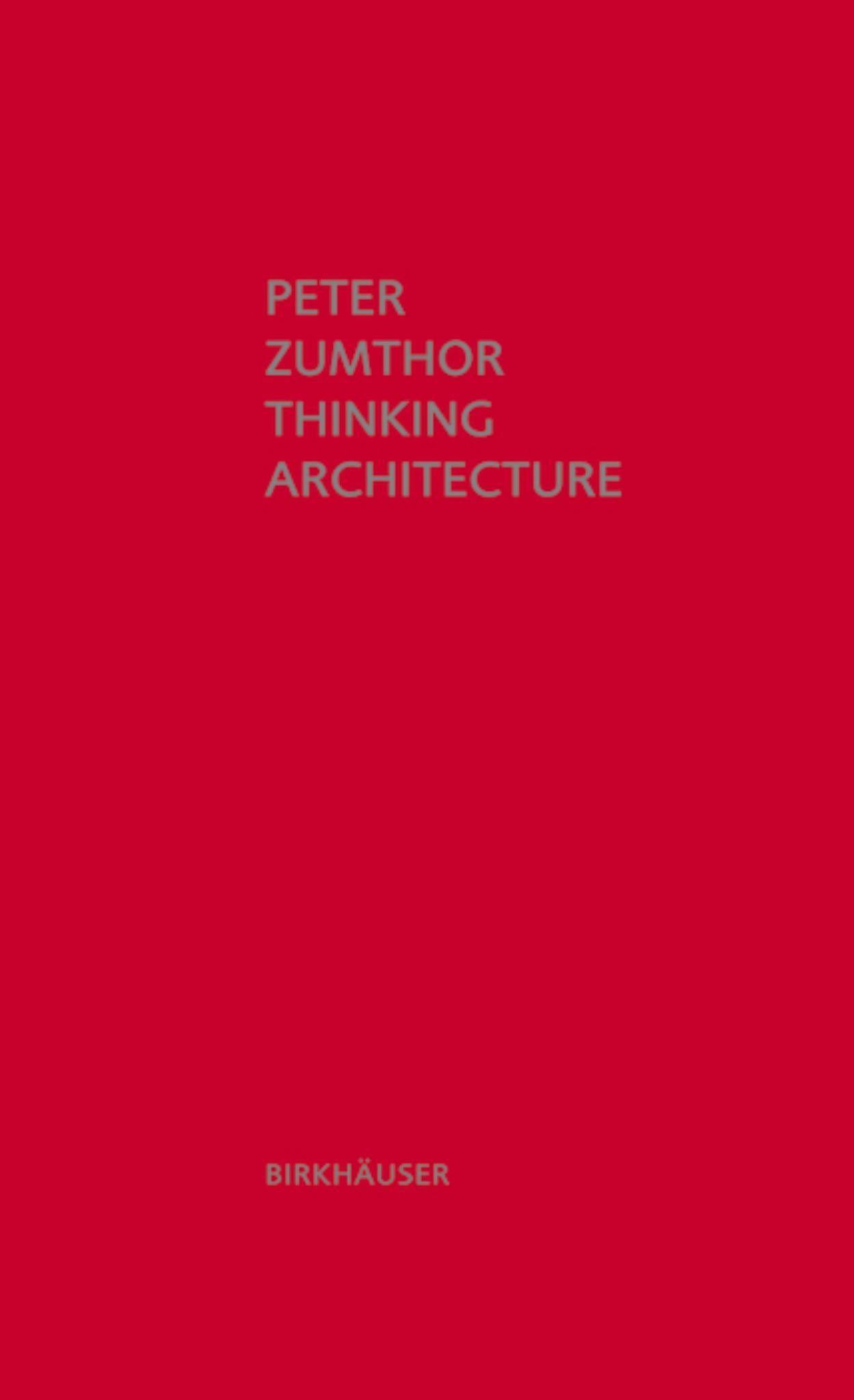 Thinking Architecture Cover Image