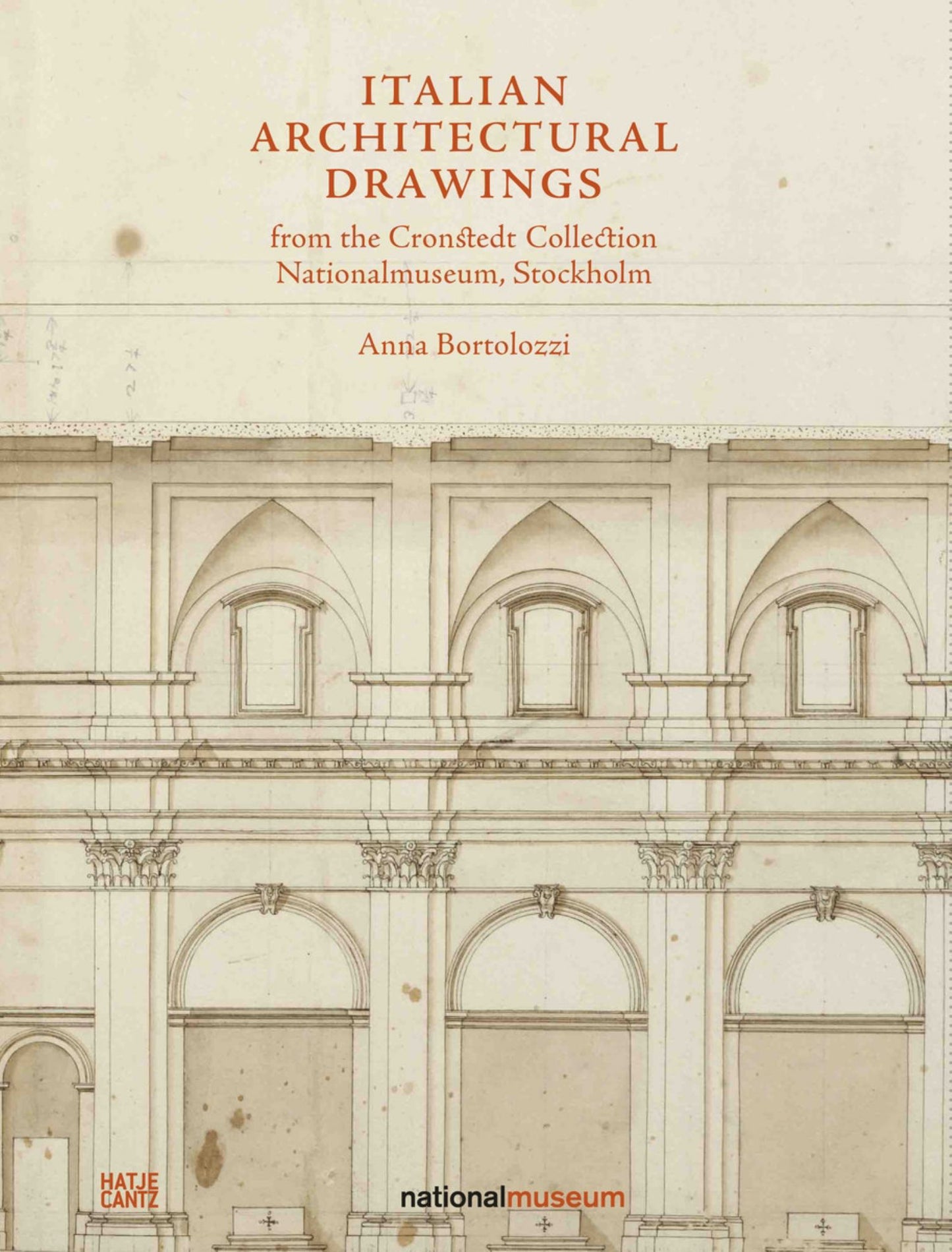 Italian Architectural Drawings from the Cronstedt Collection, Nationalmuseum, Stockholm Cover Image