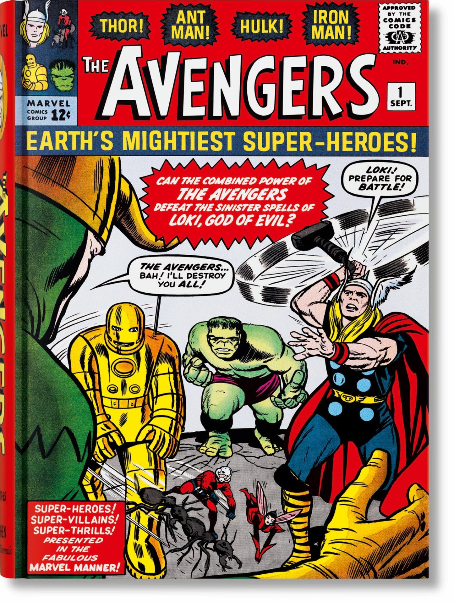 Marvel Comics Library. Avengers. 1963-1965 Cover Image