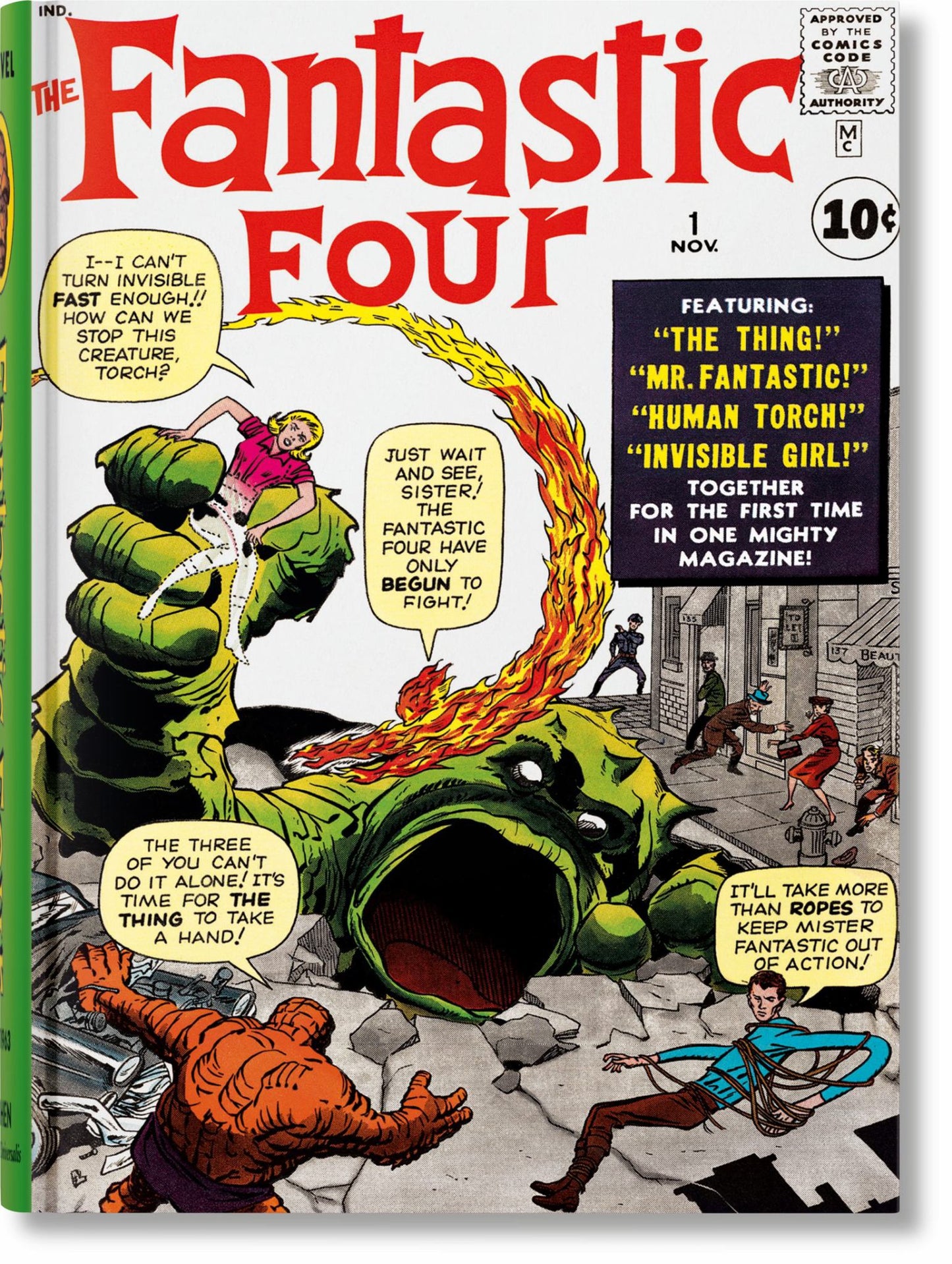 Marvel Comics Library. Fantastic Four. 1961-1963 Cover Image