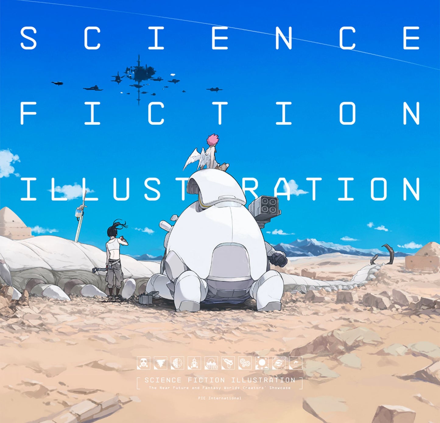 Science Fiction Illustration Cover Image