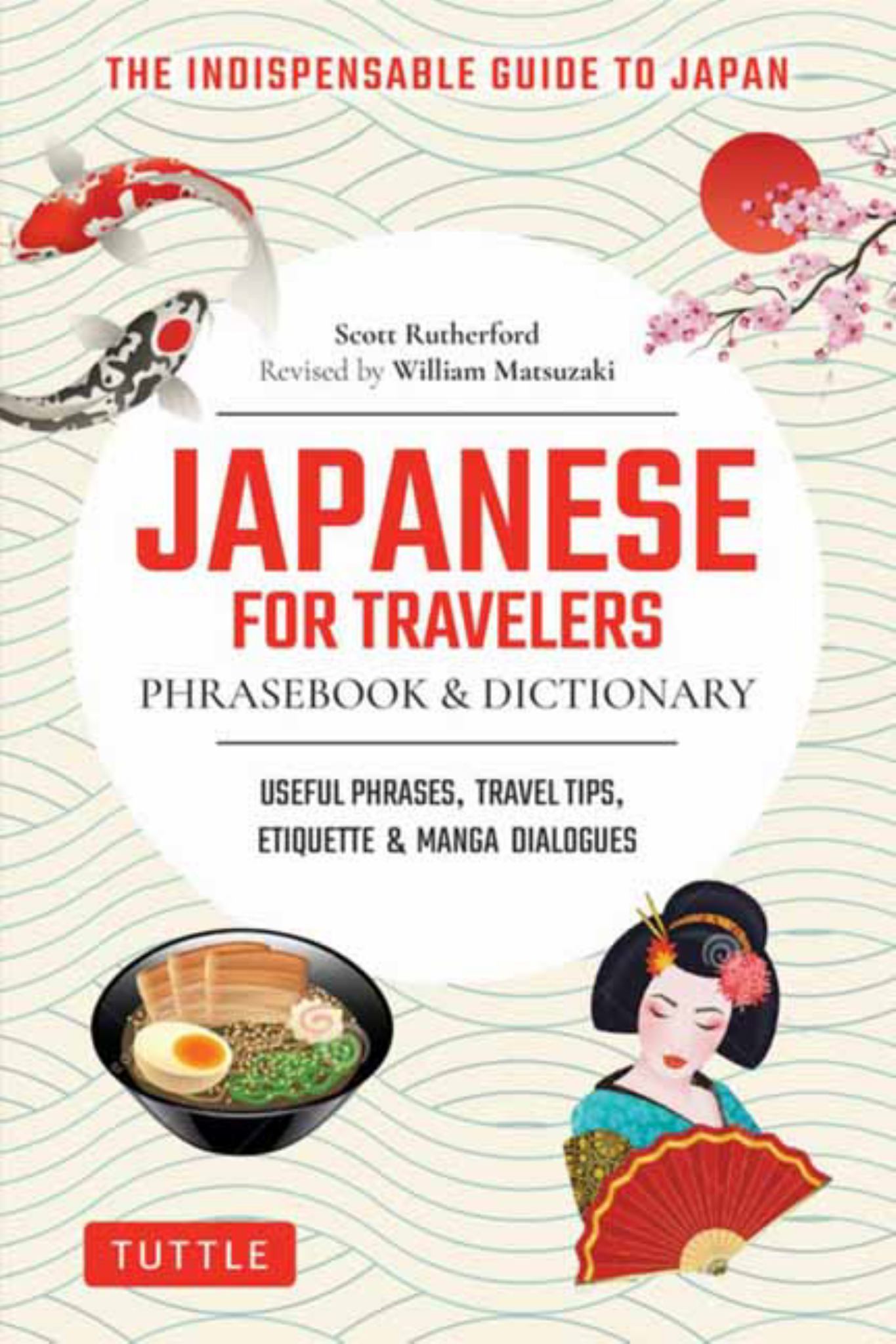 Japanese for Travelers Phrasebook and Dictionary Cover Image