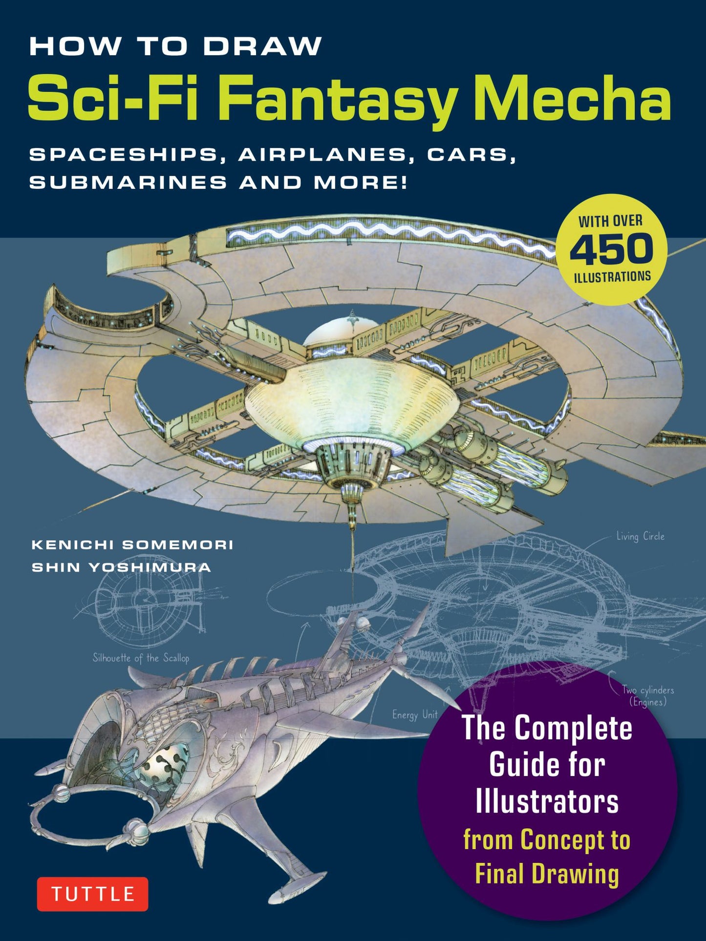 How to Draw Sci-Fi Fantasy Mecha Cover Image