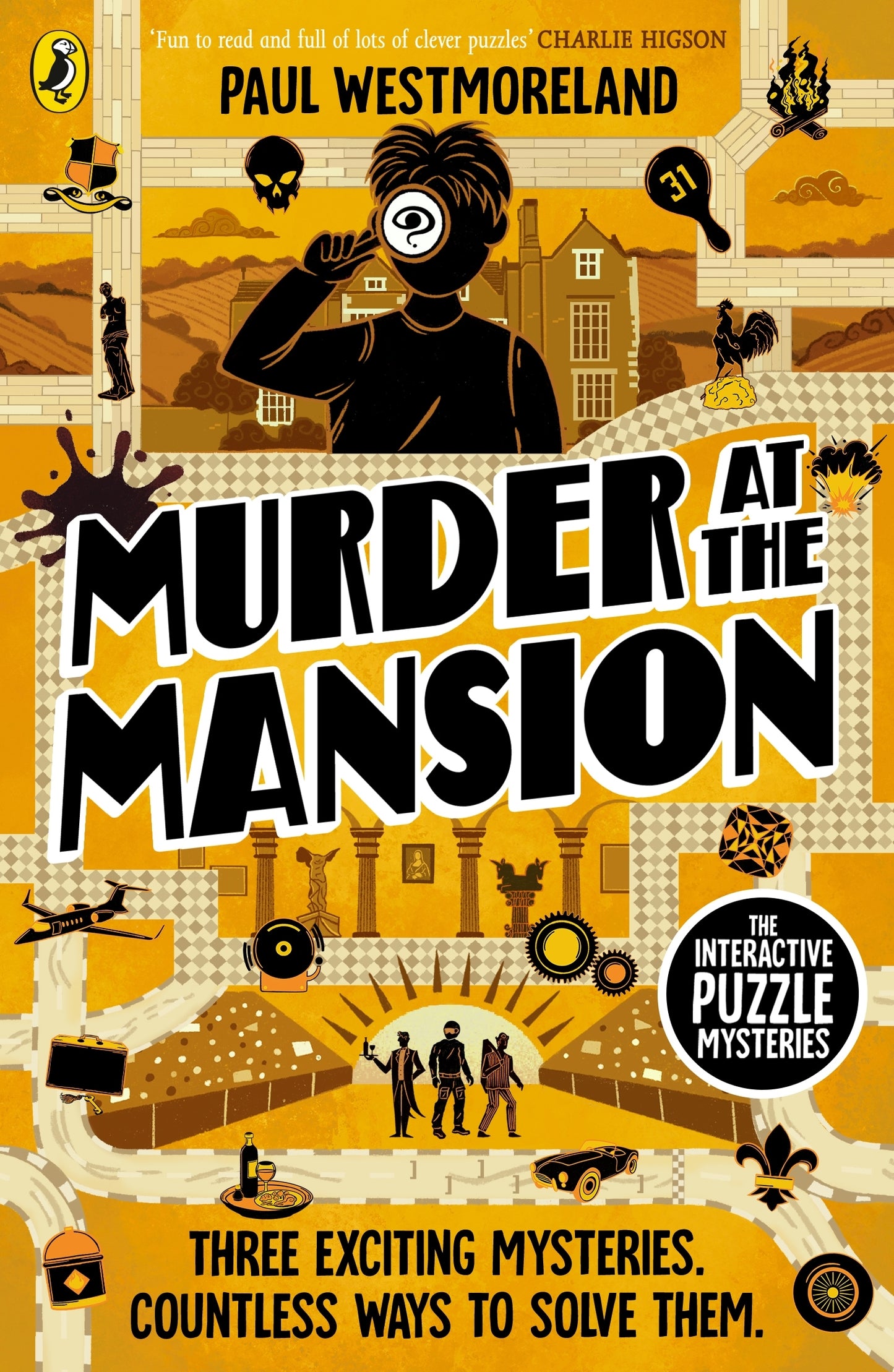 Murder at the Mansion #4 Murder Puzzle Mystery