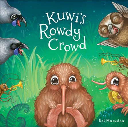 Kuwi's Rowdy Crowd Board Book