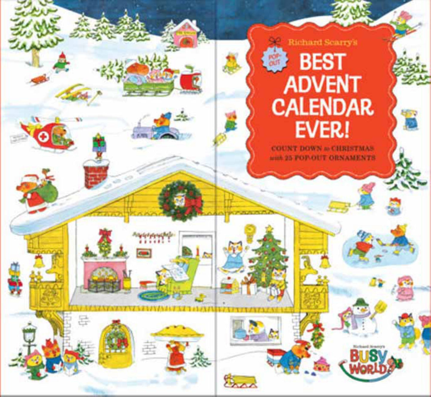 Richard Scarry's Best Advent Calendar Ever! Cover Image