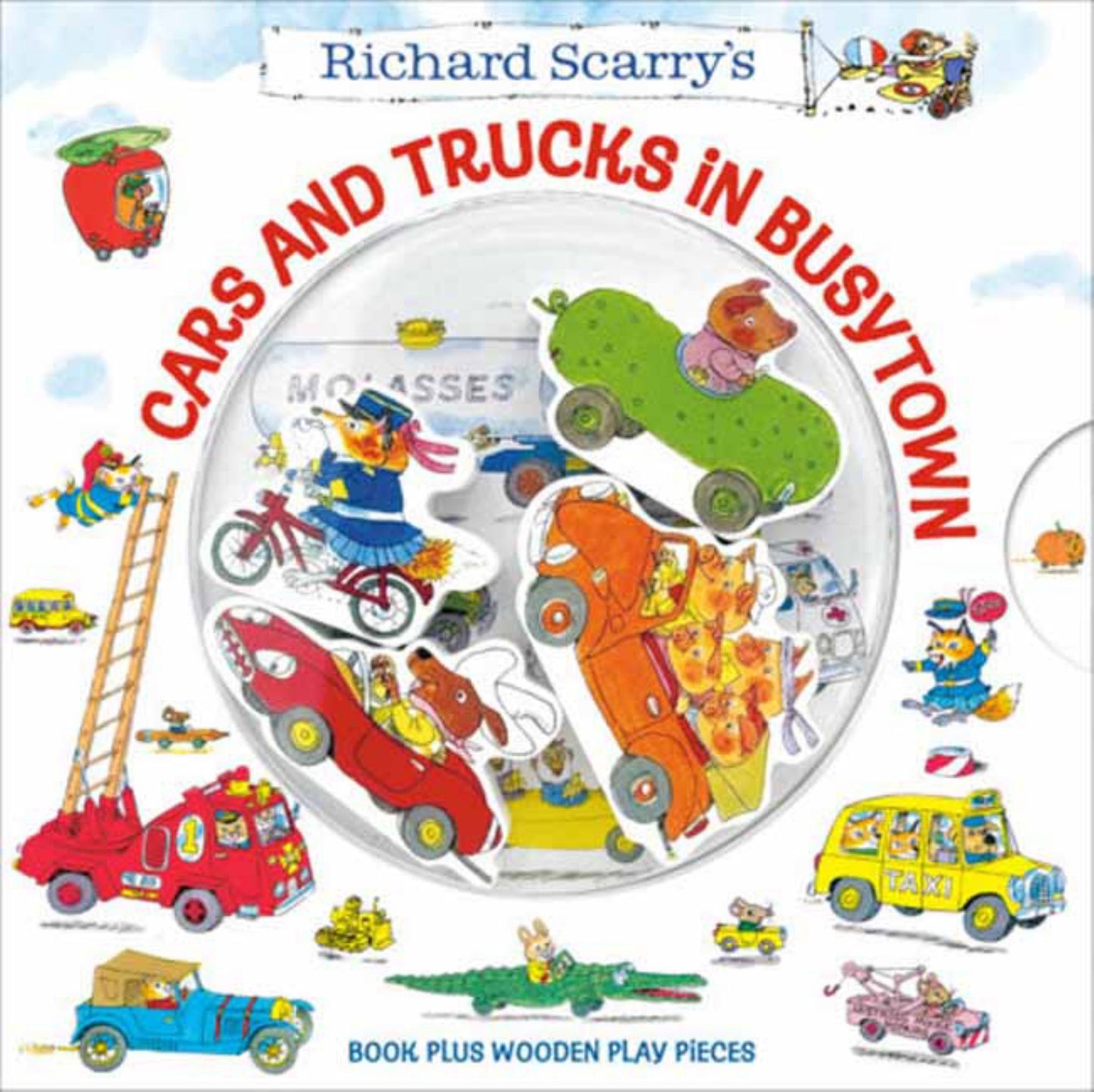Richard Scarry's Cars and Trucks in Busytown Cover Image