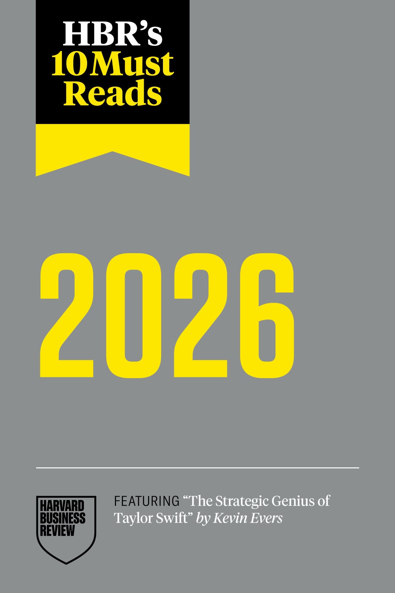 HBR's 10 Must Reads 2026 Cover Image