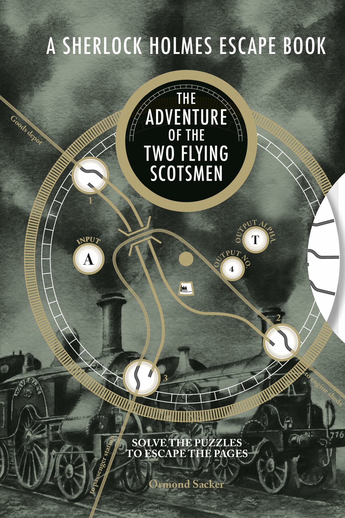 Sherlock Holmes Escape Book #5 The Adventure of the London Waterworks: Solve The Puzzles To Escape The Pages Cover Image