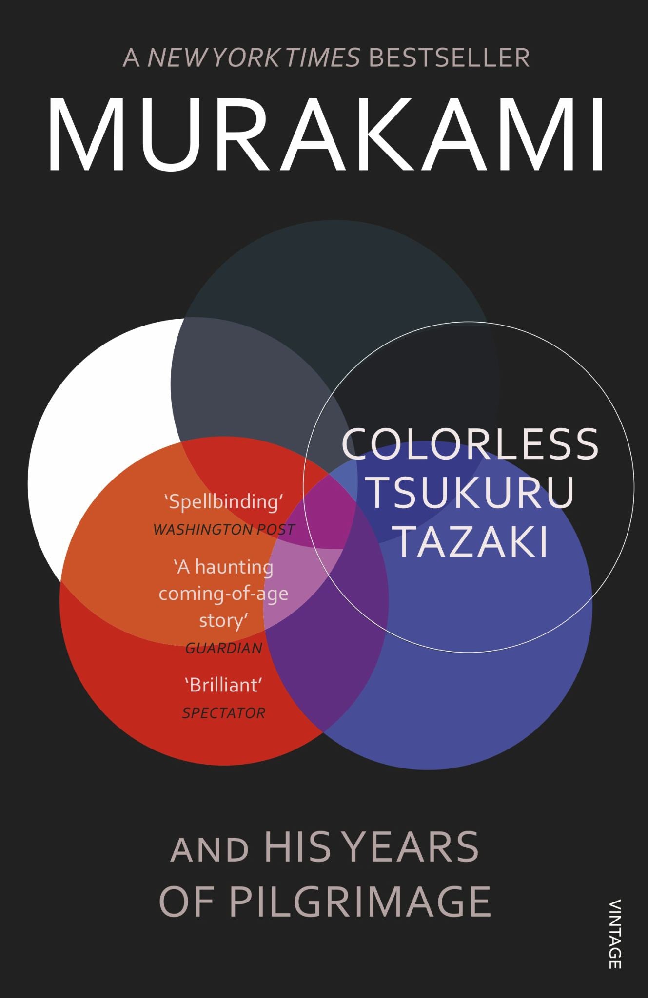 Colorless Tsukuru Tazaki & His Years of Pilgrimage Cover Image