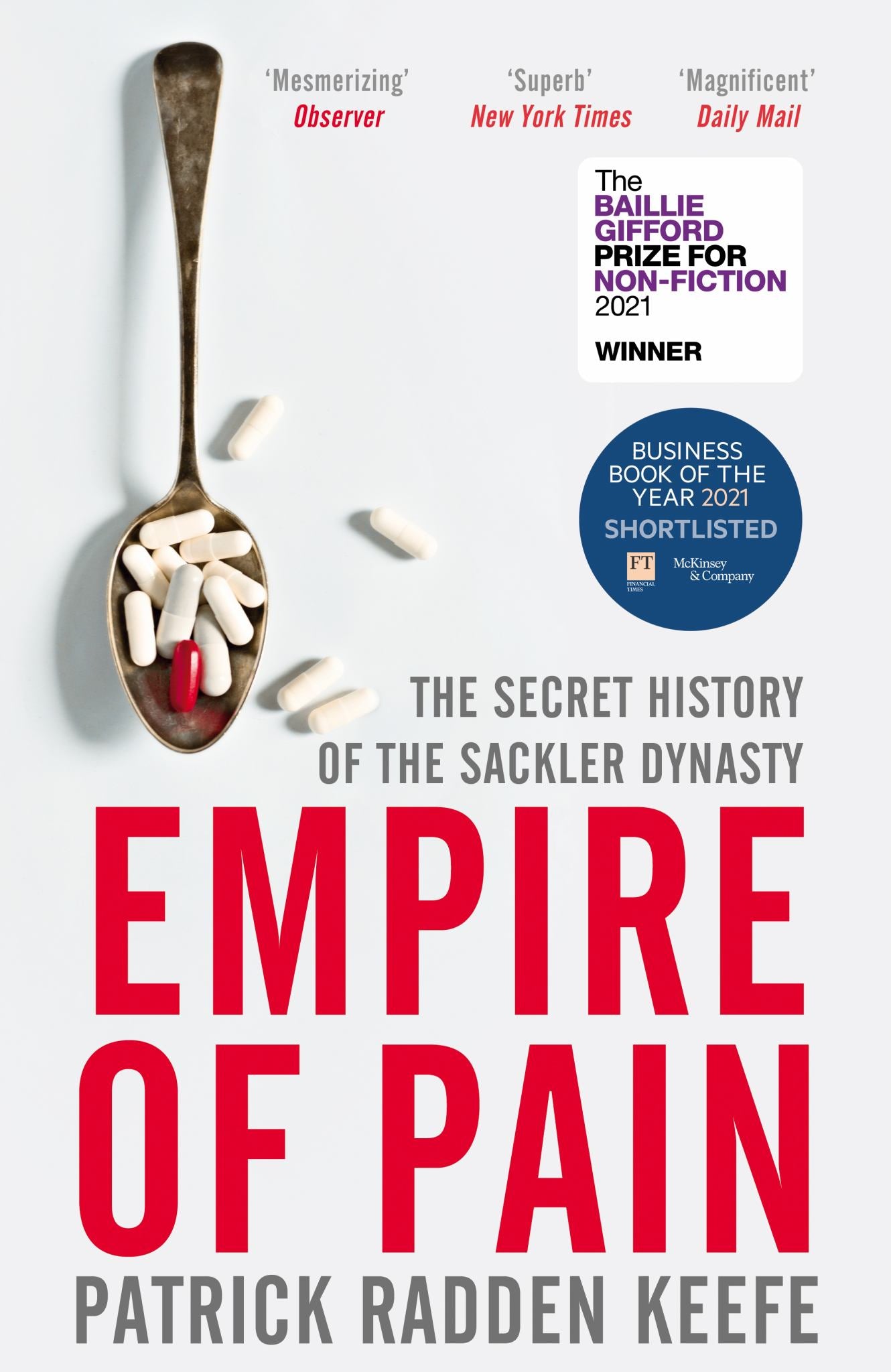Empire of Pain : The Secret History of the Sackler Dynasty Cover Image