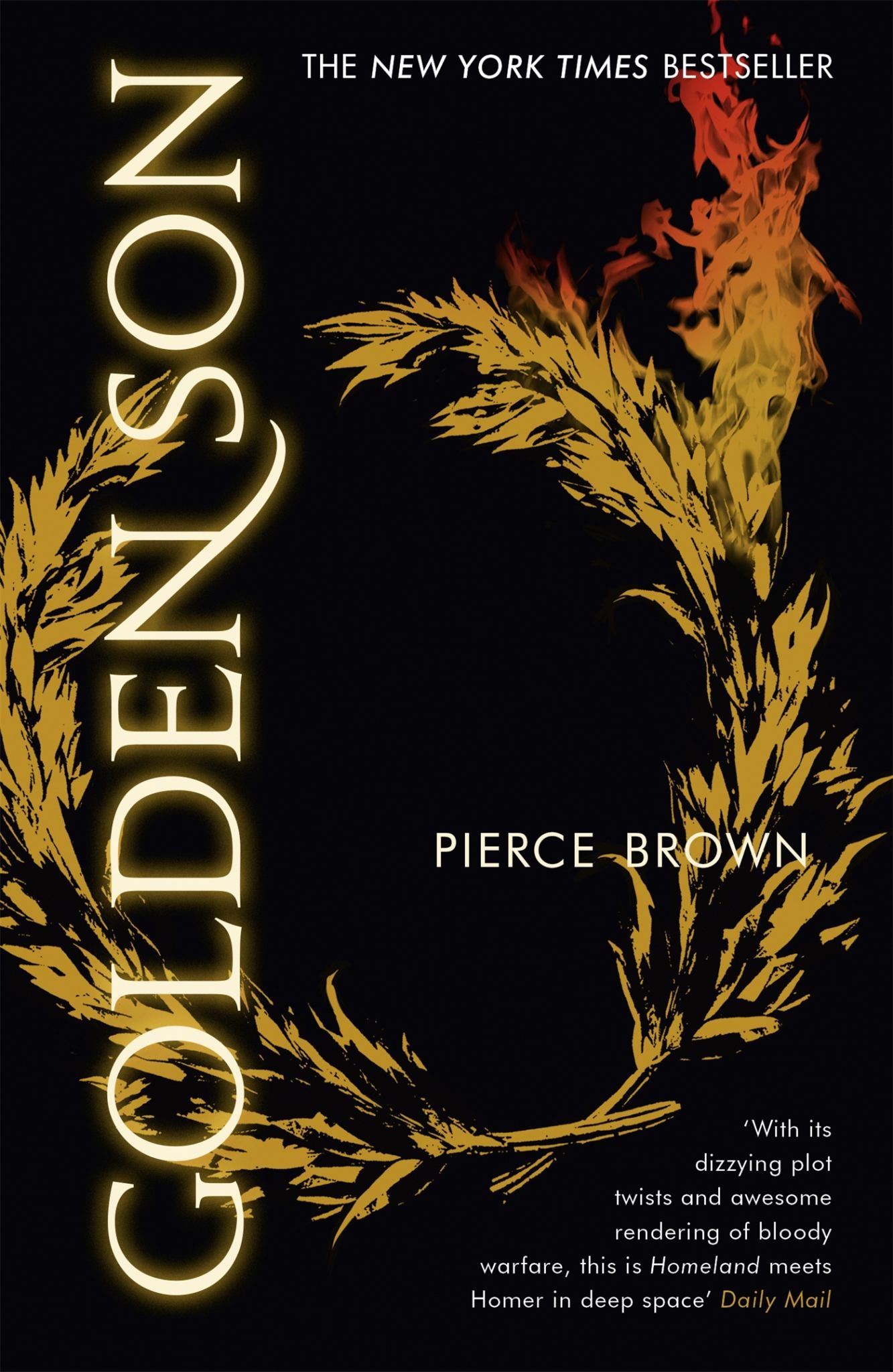 Golden Son #2 Red Rising Trilogy Cover Image