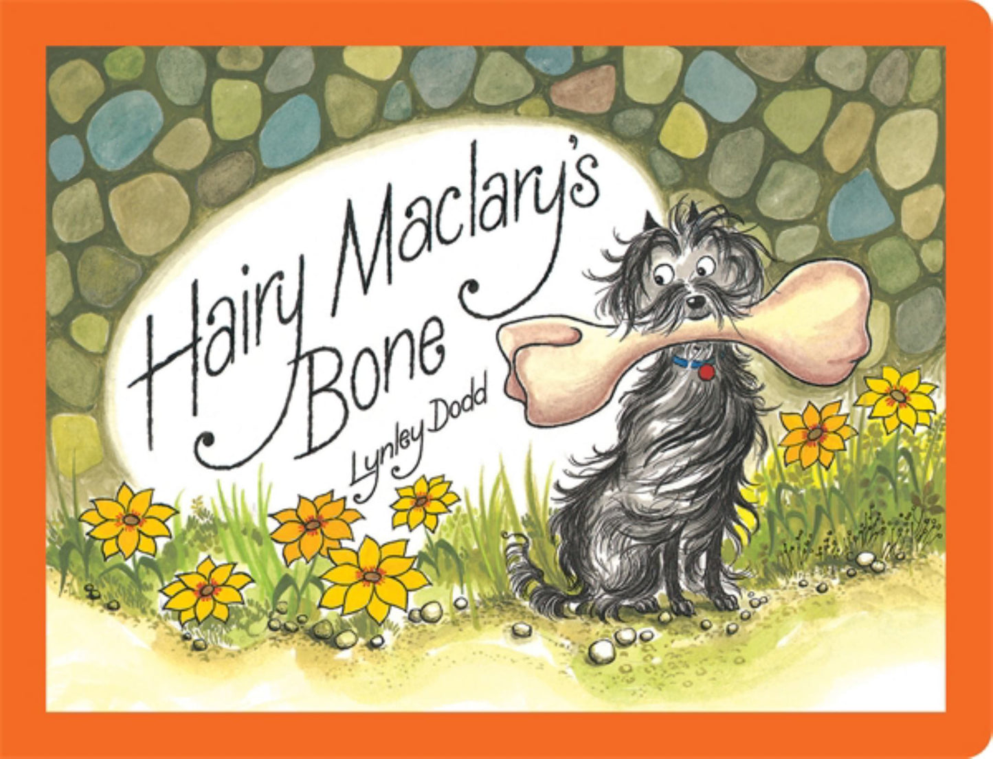 Hairy Maclary's Bone Board Book Cover Image