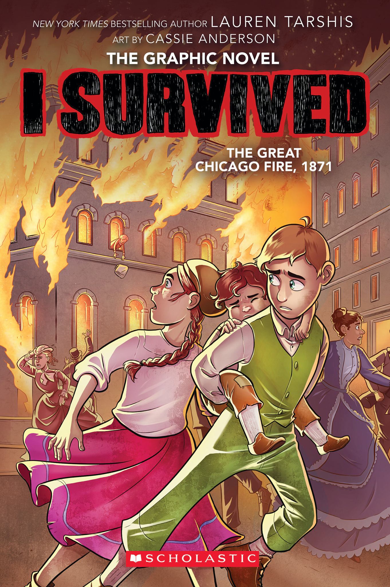 I Survived the Great Chicago Fire, 1871 Cover Image