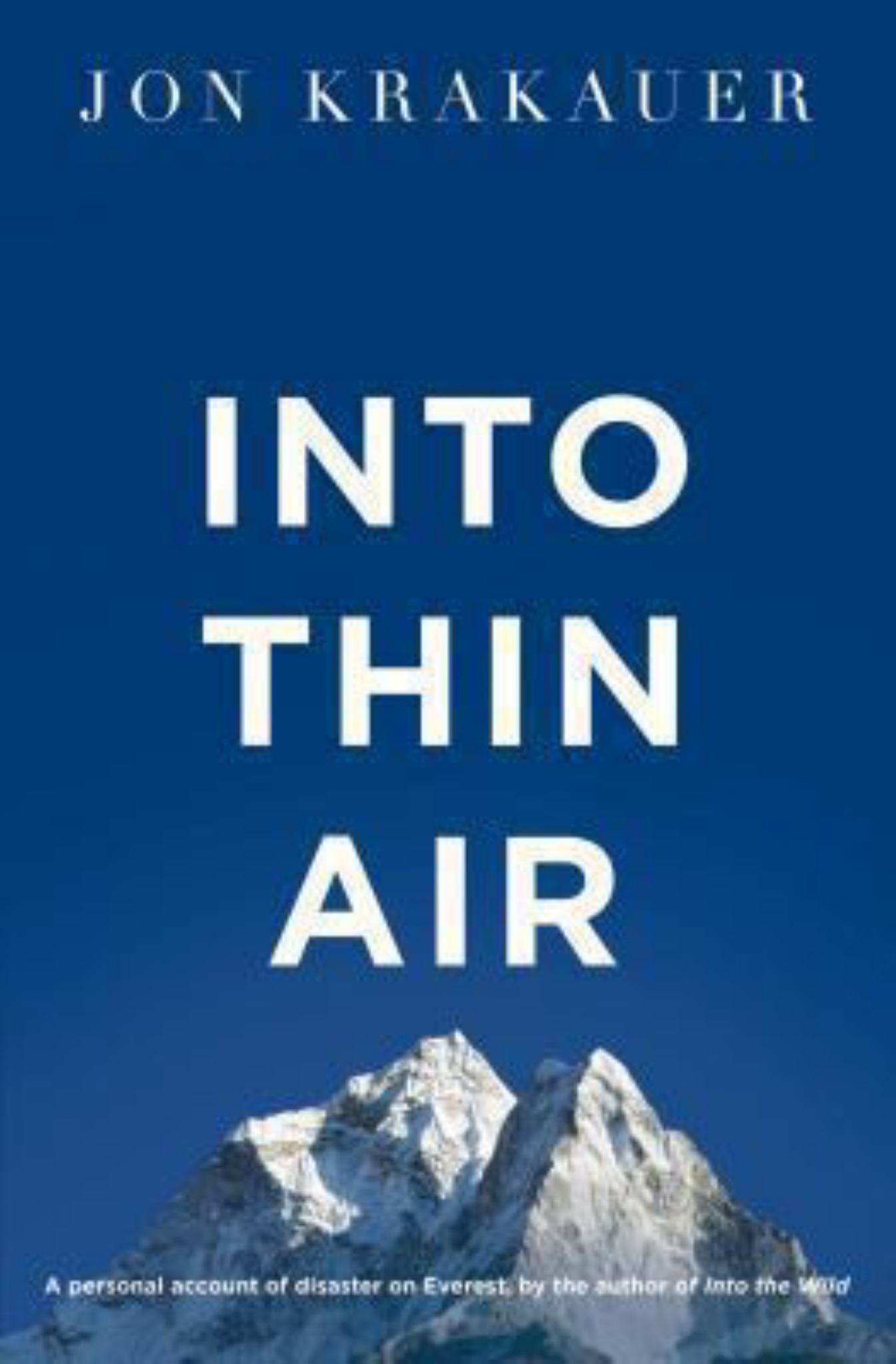Into Thin Air Cover Image