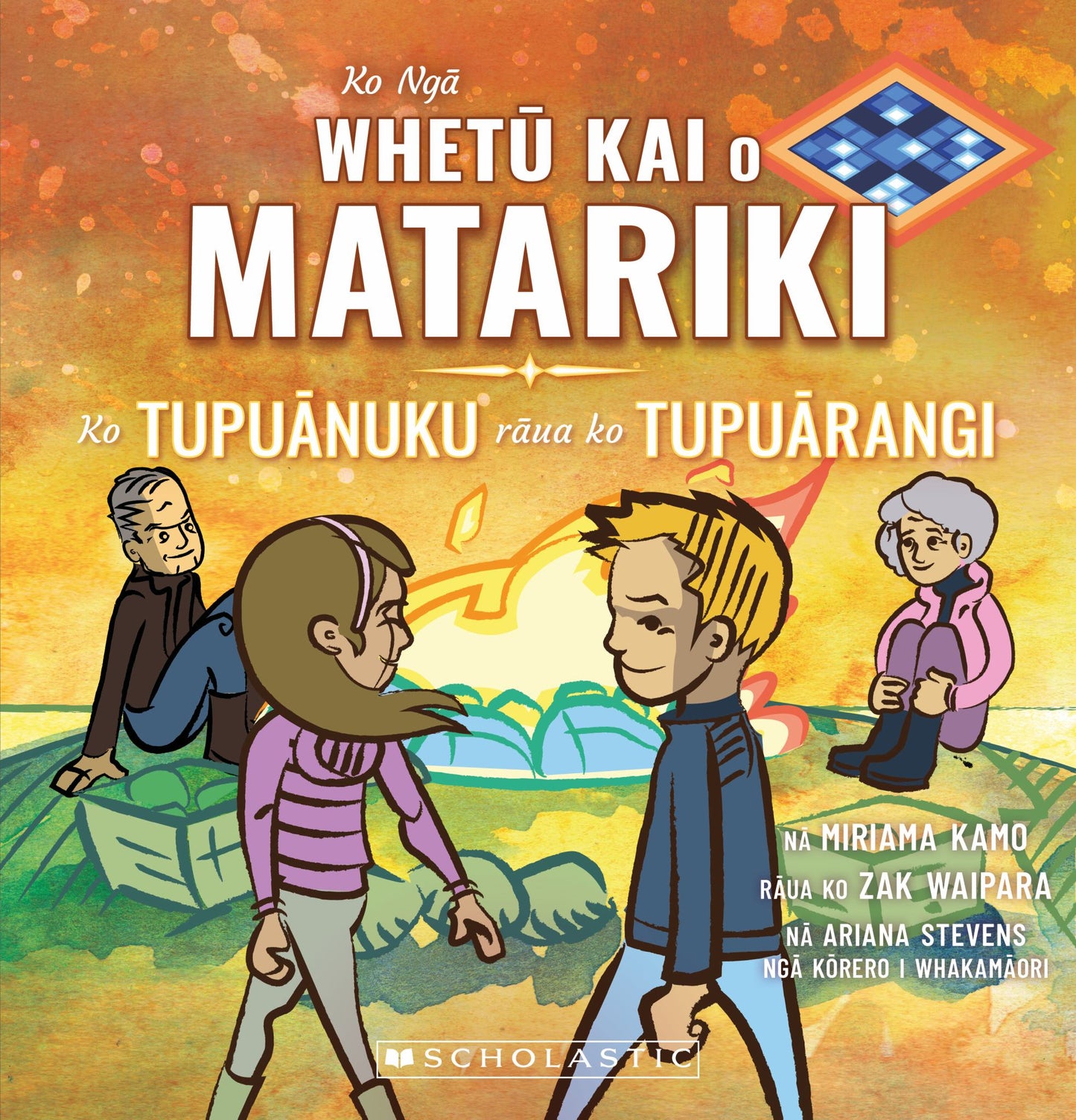 Kai Stars of Matariki: Tupuanuku & Tupuarangi Maori Ed Cover Image