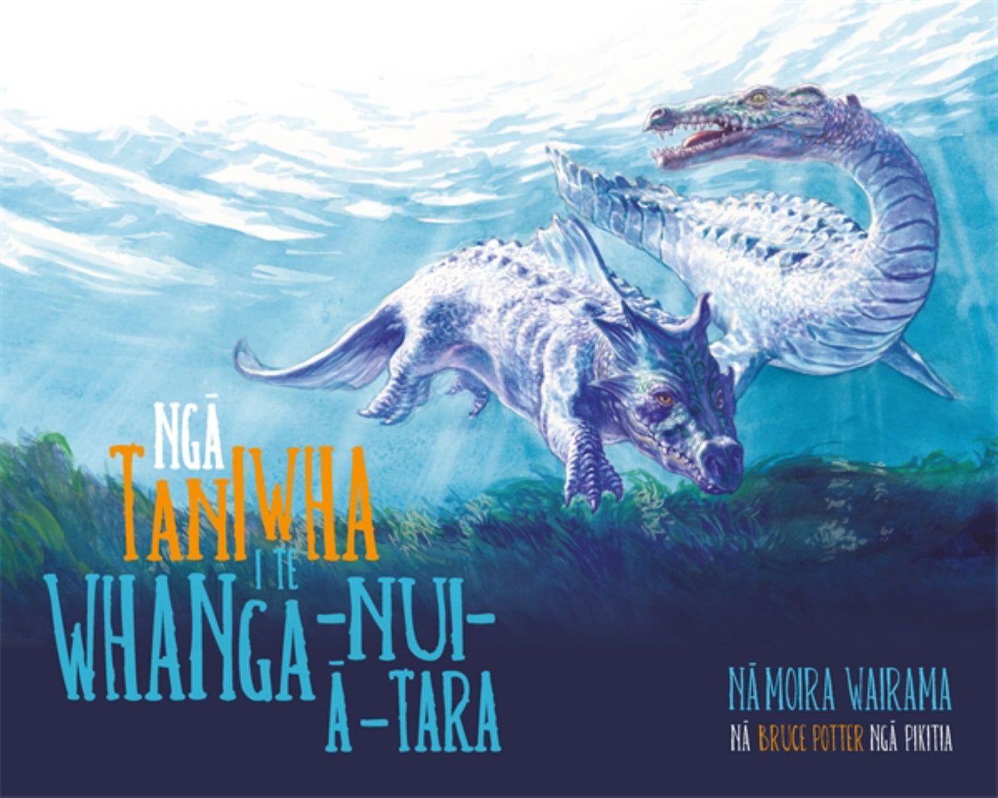 Nga Taniwha I Te Whanga Nui a Tara (Taniwha in the Wellington Harbour) Cover Image