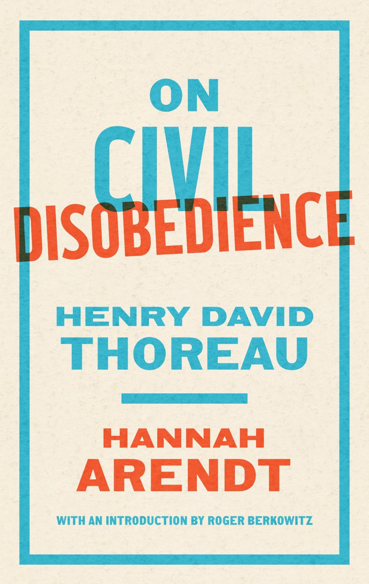 On Civil Disobedience Cover Image