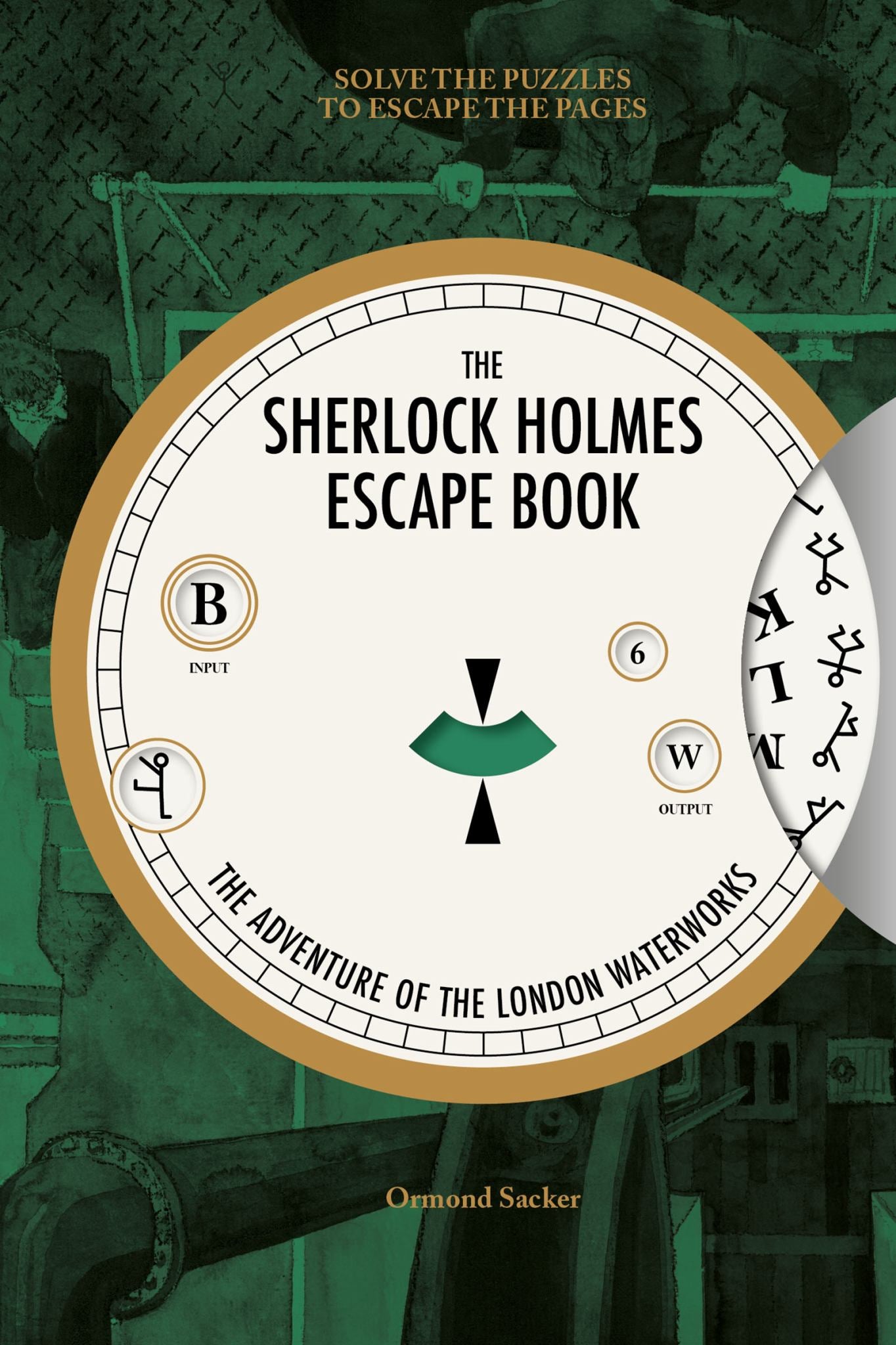 Adventure of the London Waterworks #1 Sherlock Holmes Escape Book Cover Image