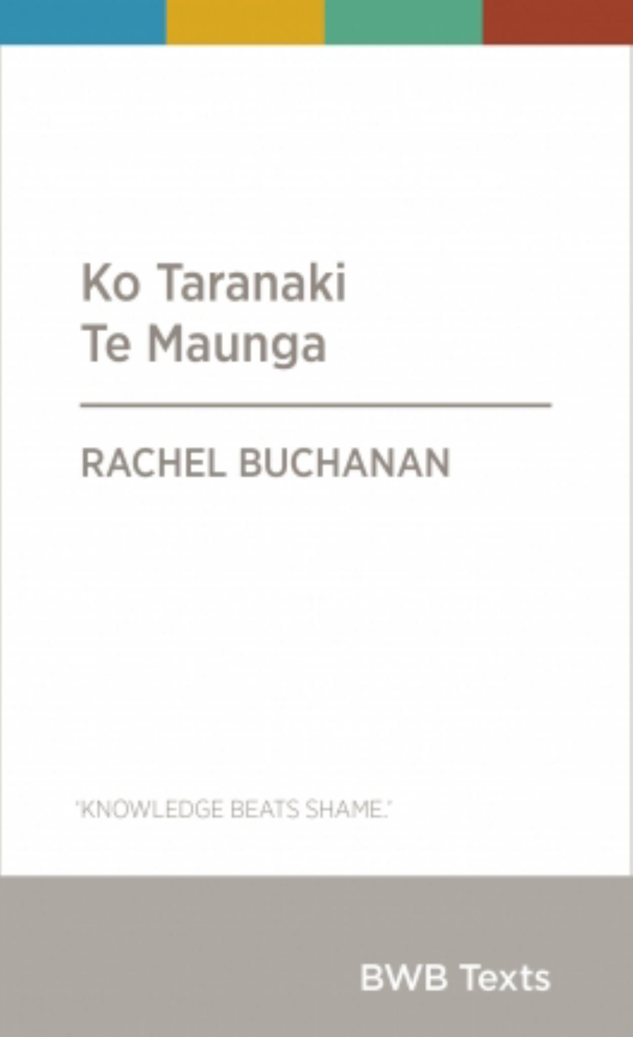 Ko Taranaki Te Maunga Cover Image