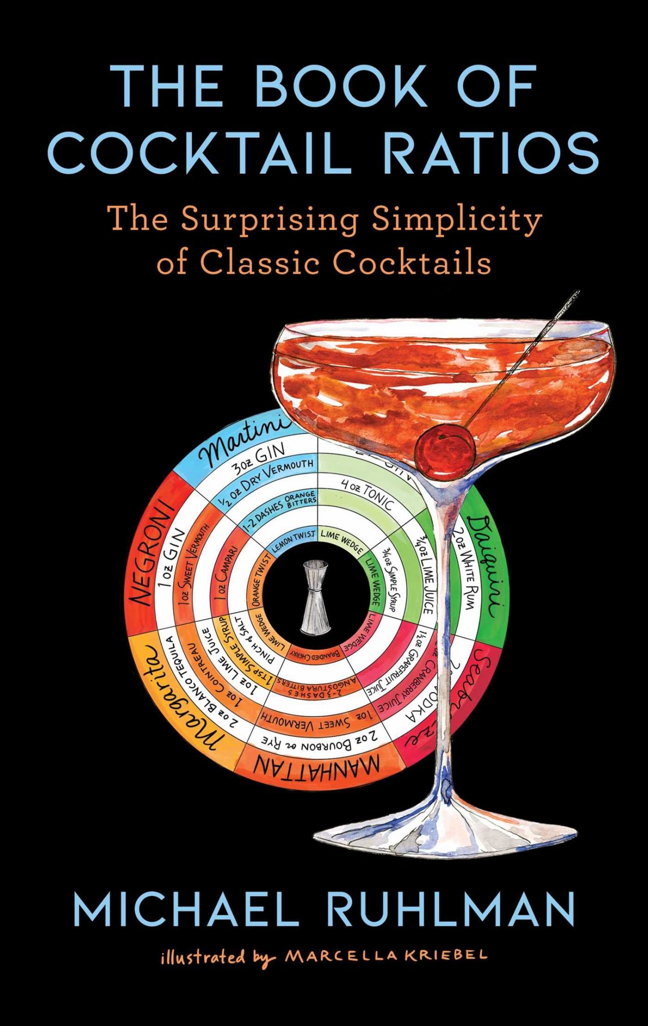 Book of Cocktail Ratios The Surprising Simplicity of Classic Cocktails Cover Image