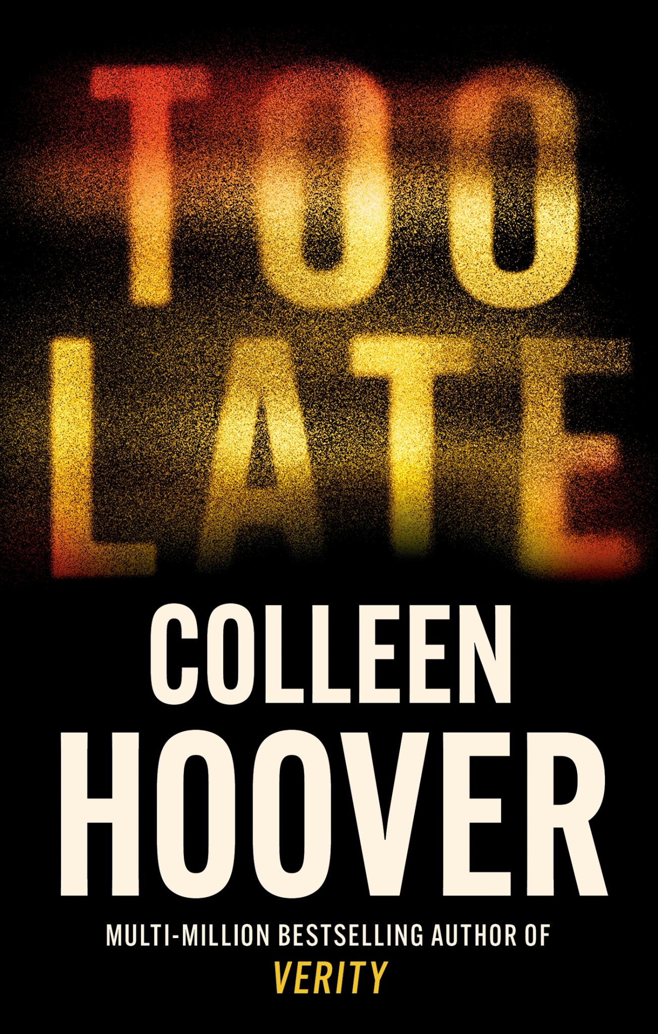 Too Late Cover Image