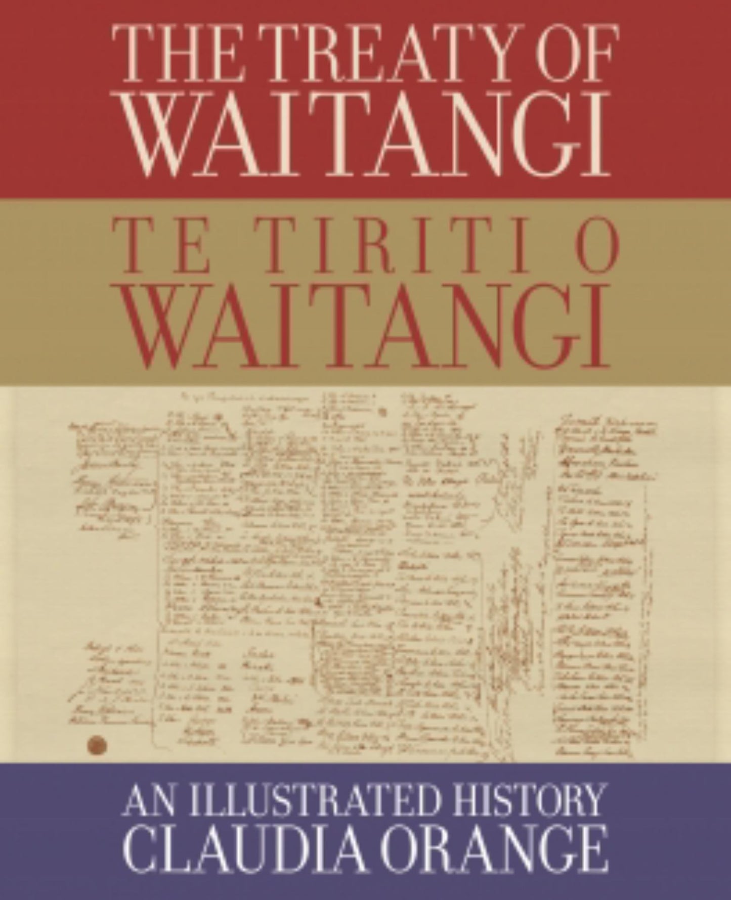 Treaty of Waitangi Te Tiriti O Waitangi Cover Image