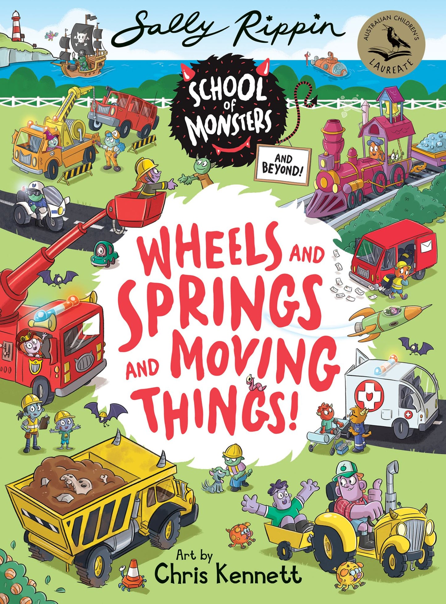 Wheels and Springs and Moving Things Cover Image
