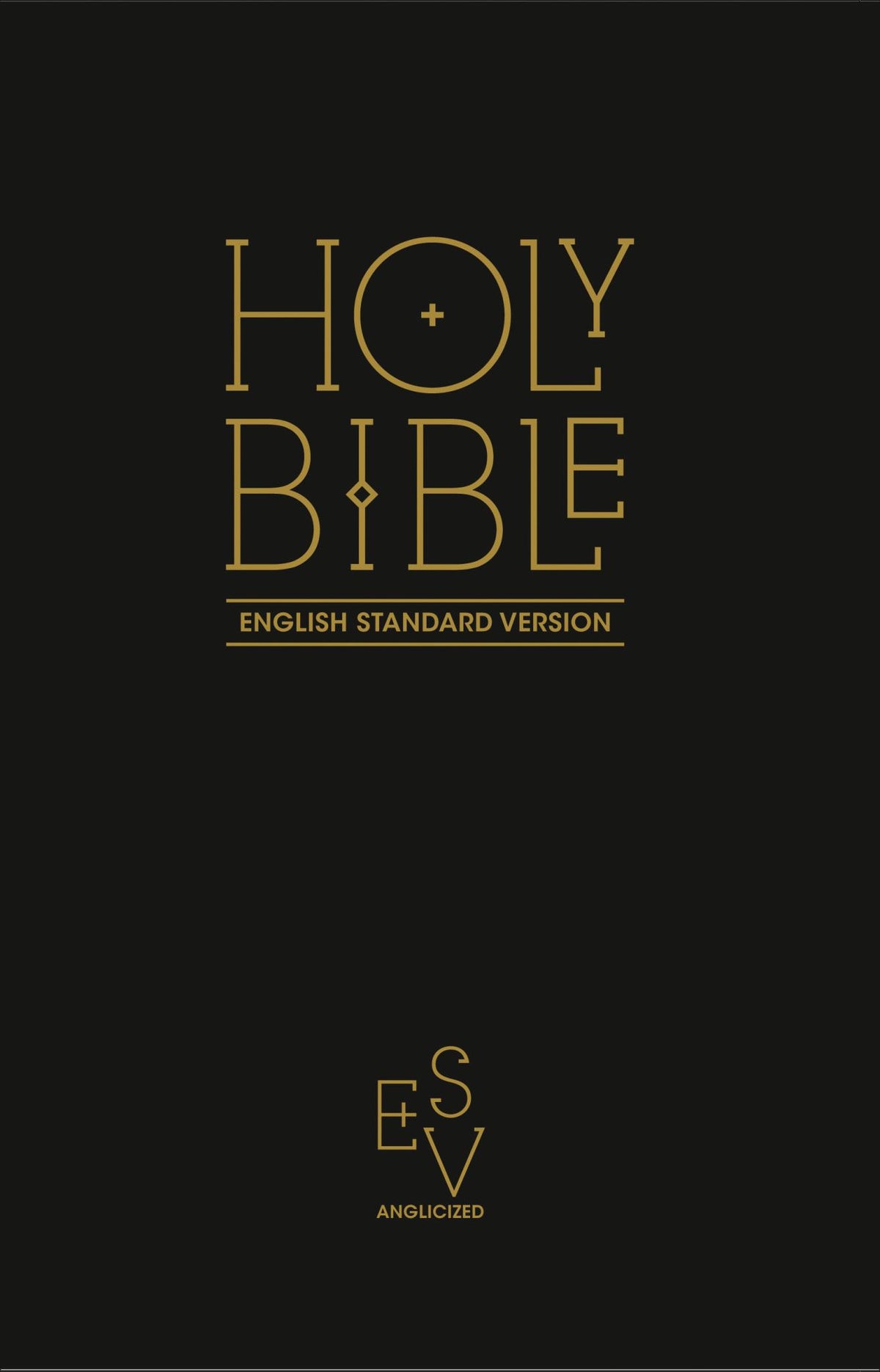 Holy Bible: English Standard Version (ESV) Anglicised Black Gift and Award Edition Cover Image