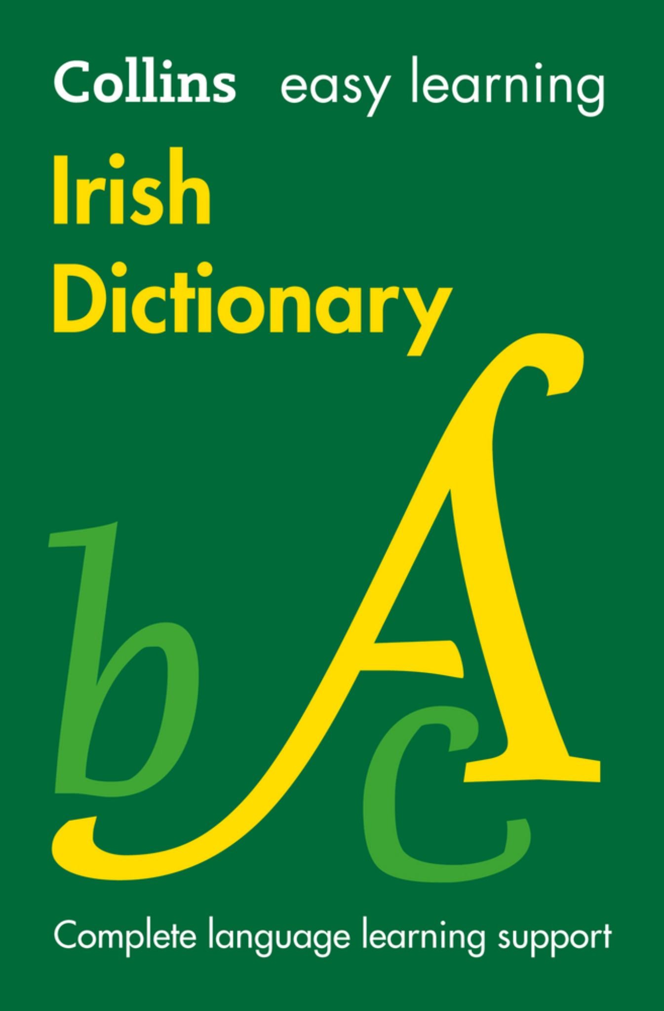 Collins Easy Learning Irish Dictionary [Second Edition] Cover Image
