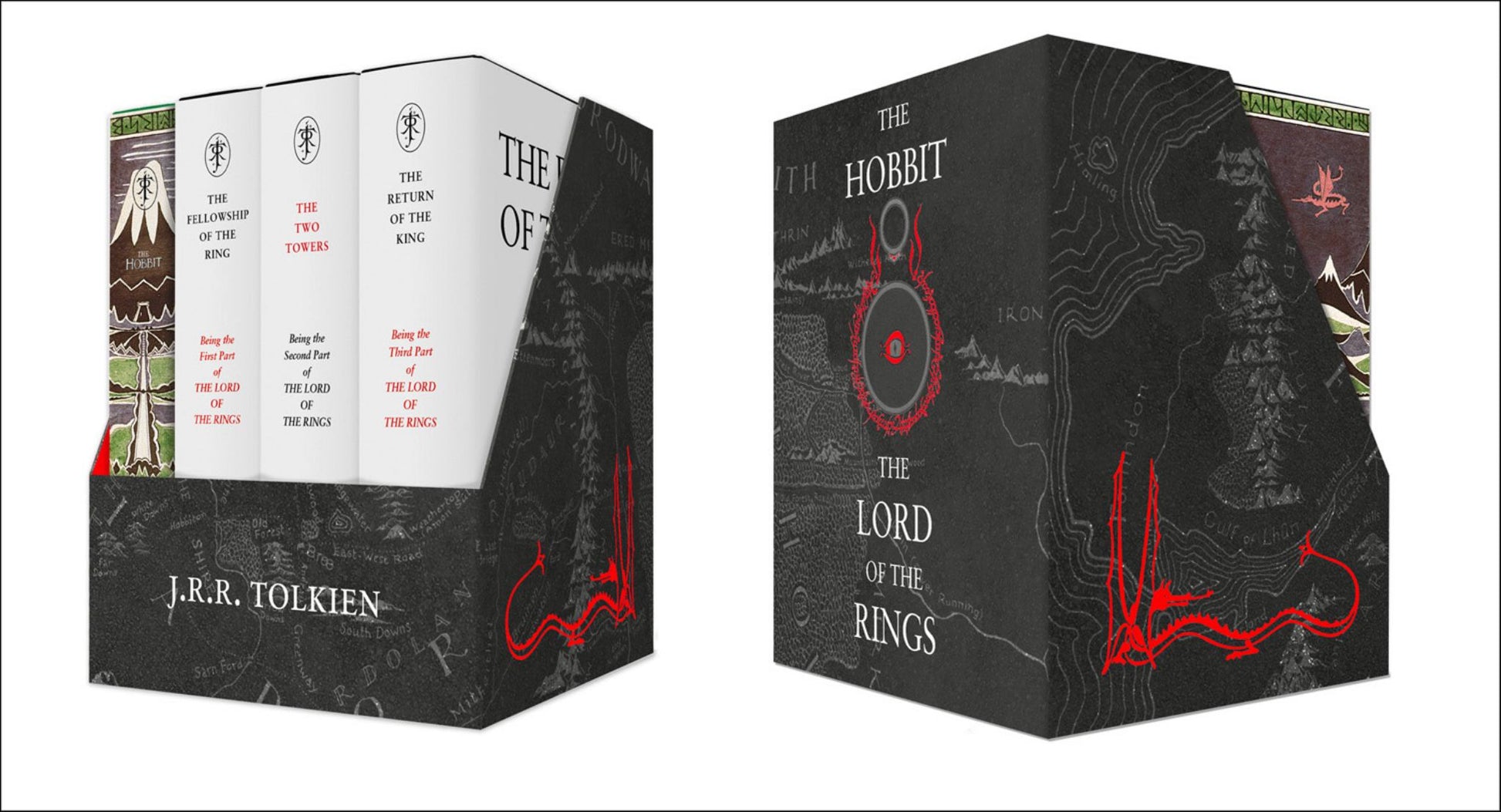 The Hobbit and the Lord of the Rings Gift Set: a Middle-Earth Treasury Cover Image