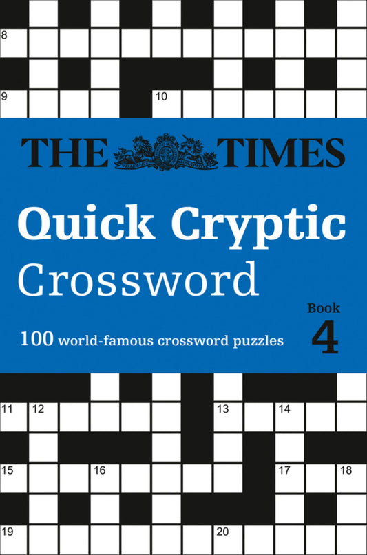 The Times Quick Cryptic Crossword Book 4 Cover Image