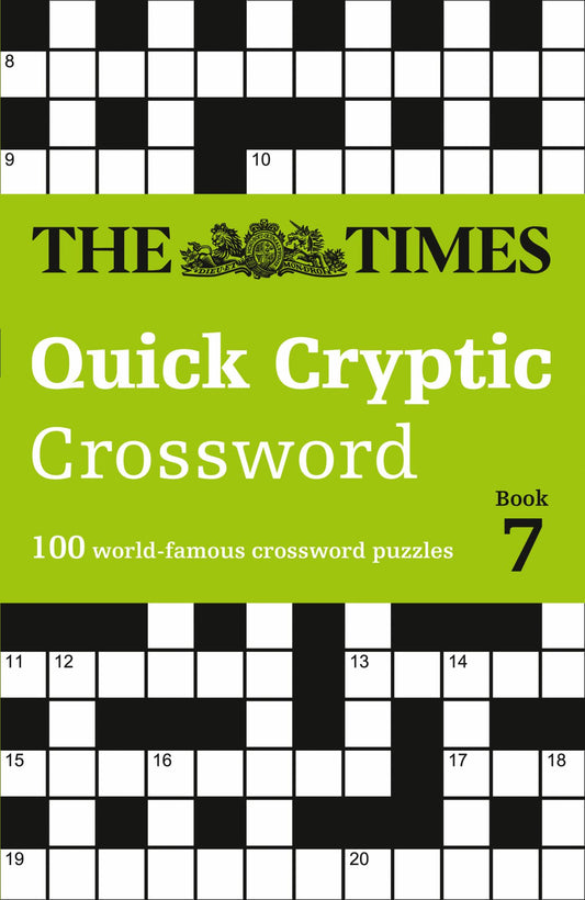 The Times Quick Cryptic Crossword Book 7 Cover Image