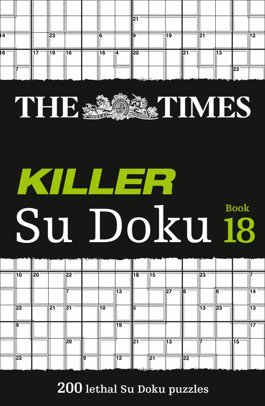 The Times Killer Su Doku Book 18 Cover Image
