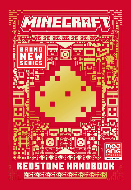 All New Official Minecraft Redstone Handbook Cover Image
