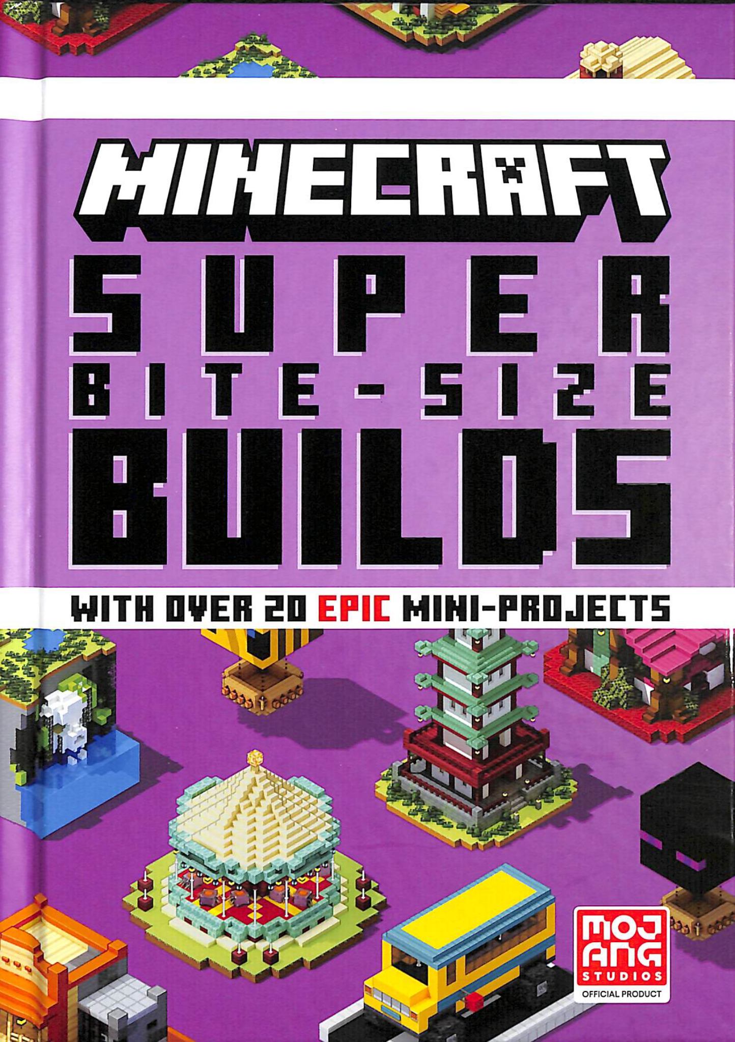 Minecraft Super Bite-Size Builds Cover Image