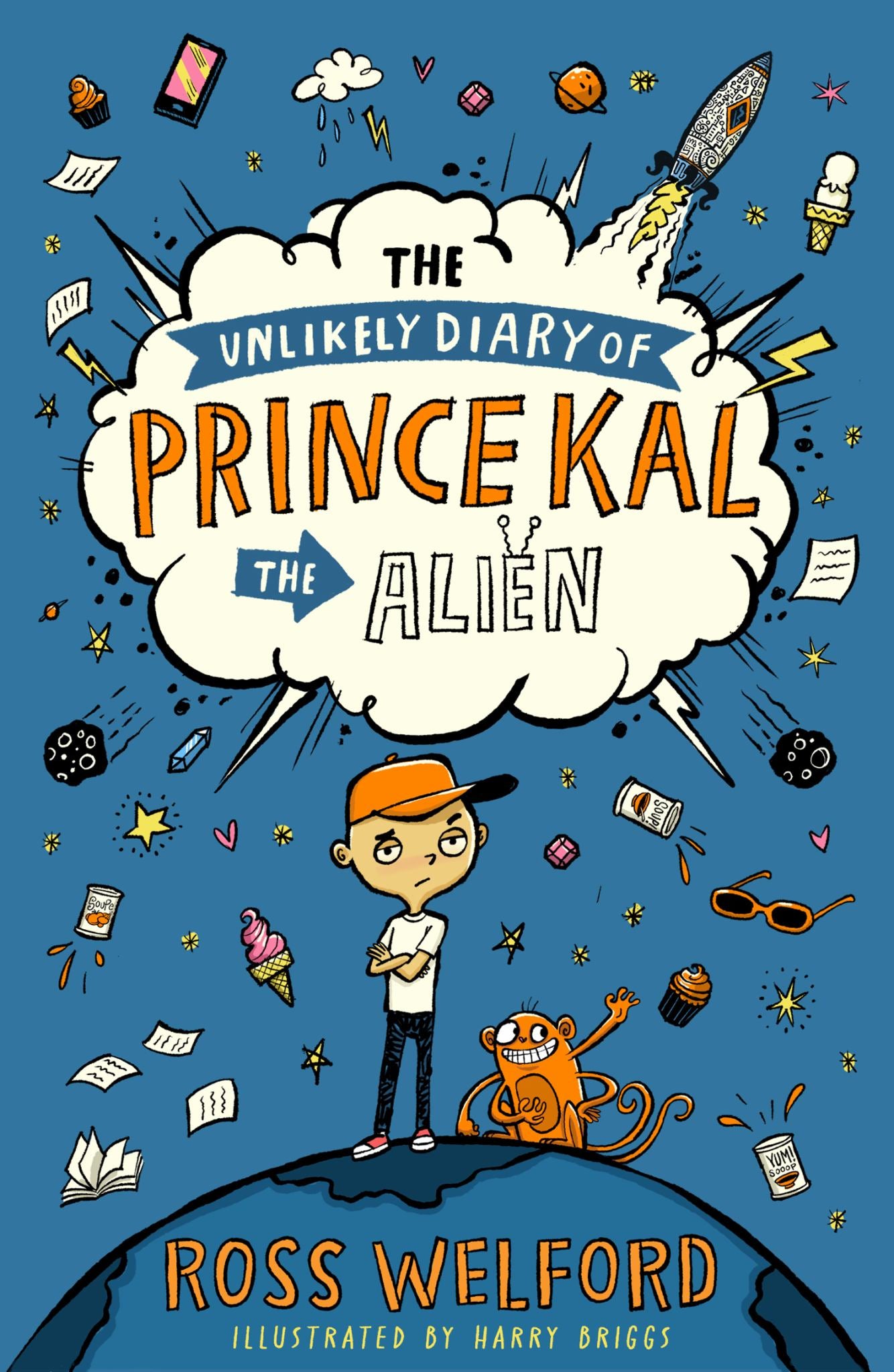 The Unlikely Diary of Prince Kal the Alien Cover Image