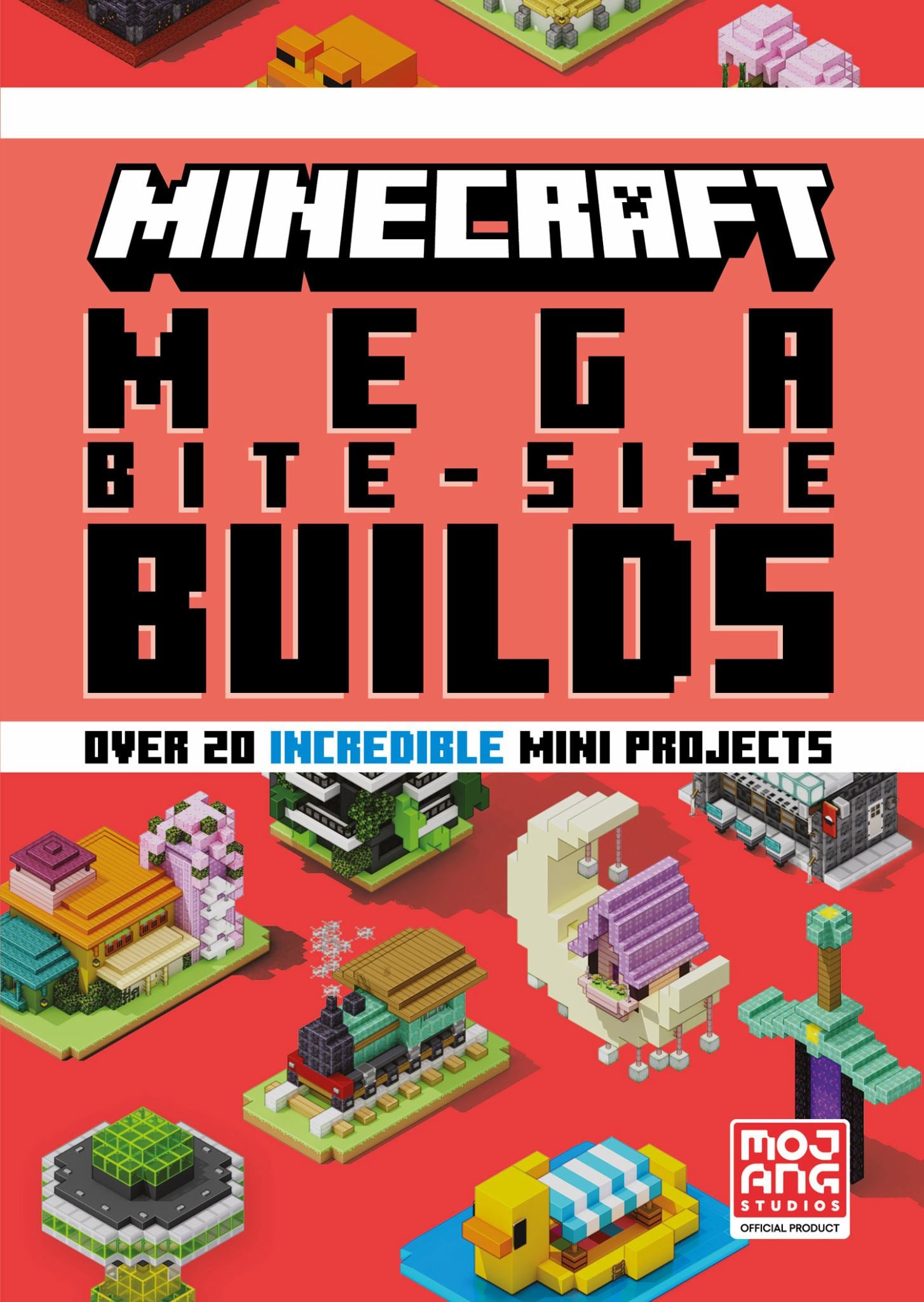 Minecraft Mega Bite-Size Builds Cover Image