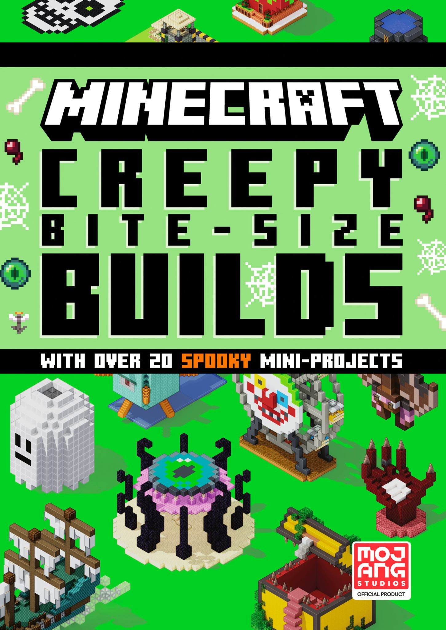 Minecraft Creepy Bite-Size Builds Cover Image